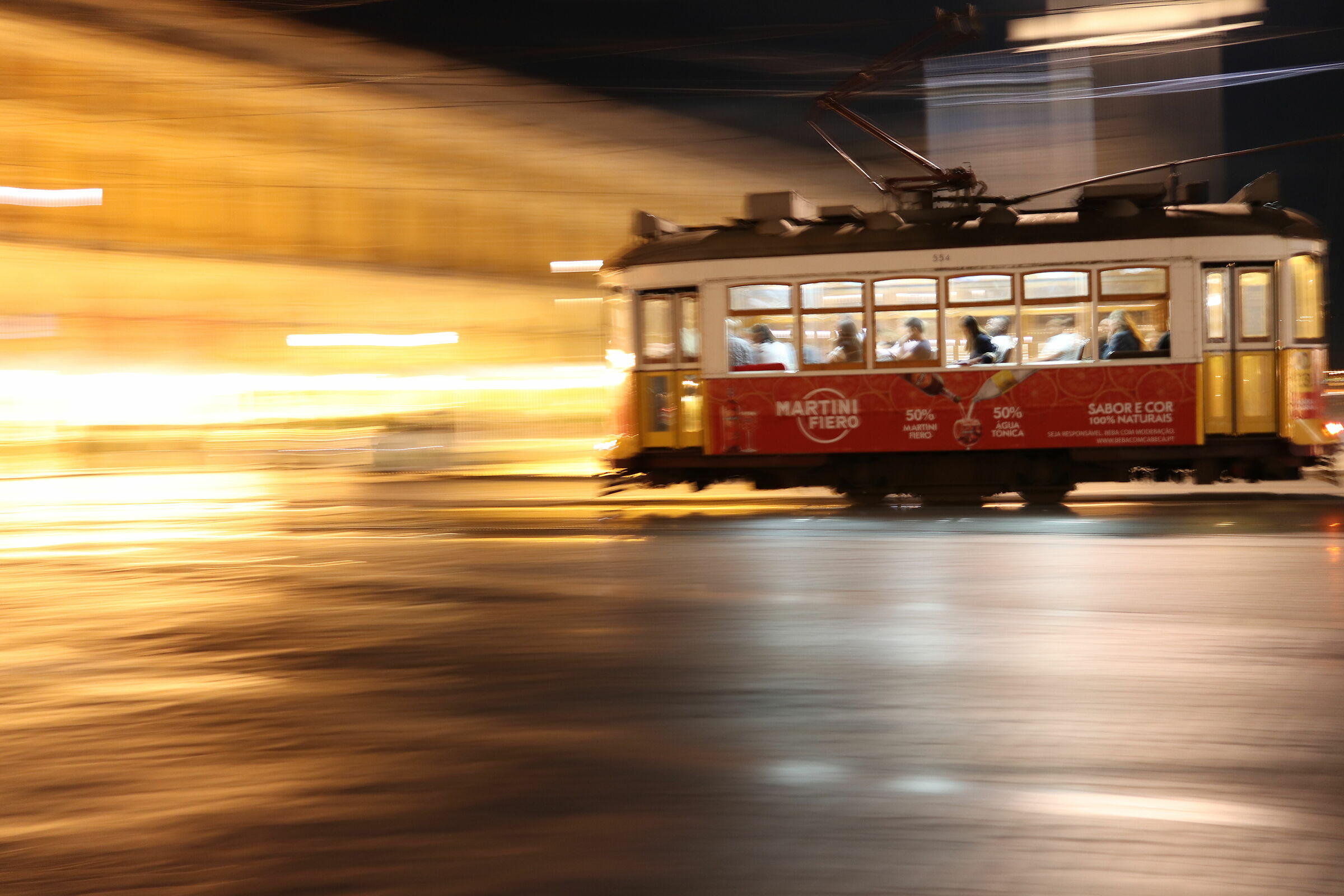 The tram ride