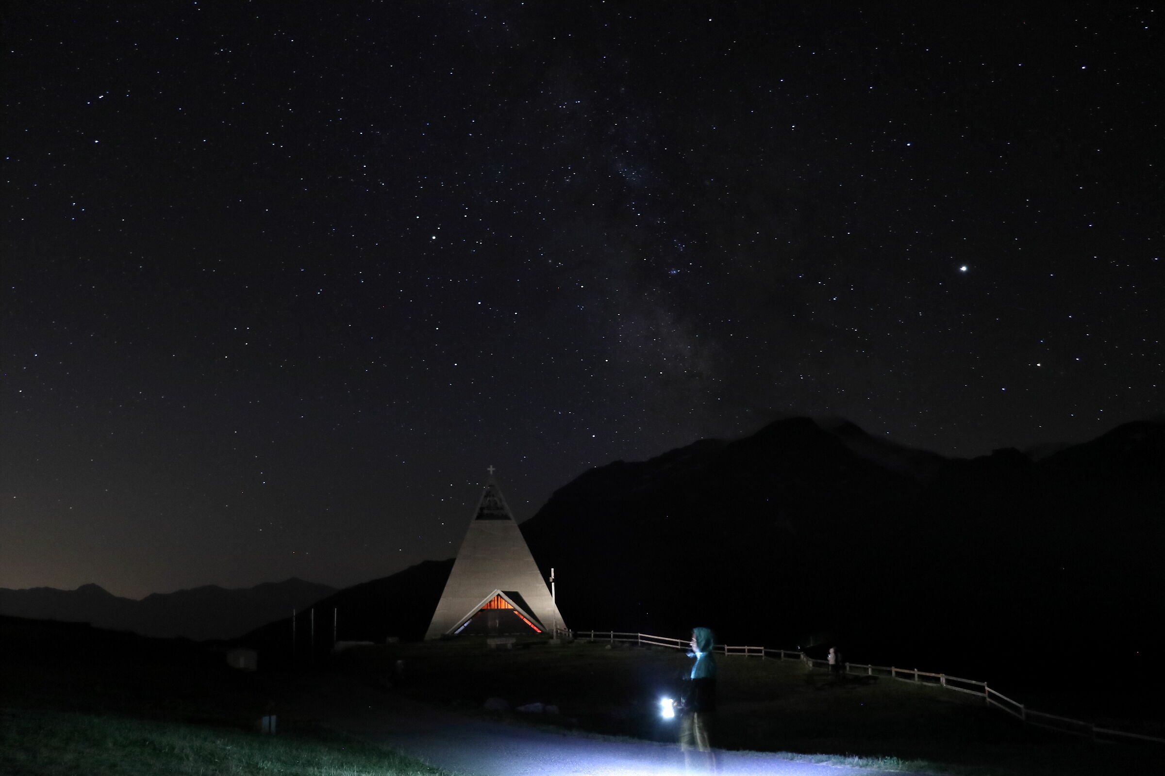 Milky Way at Moncenisio Lake
