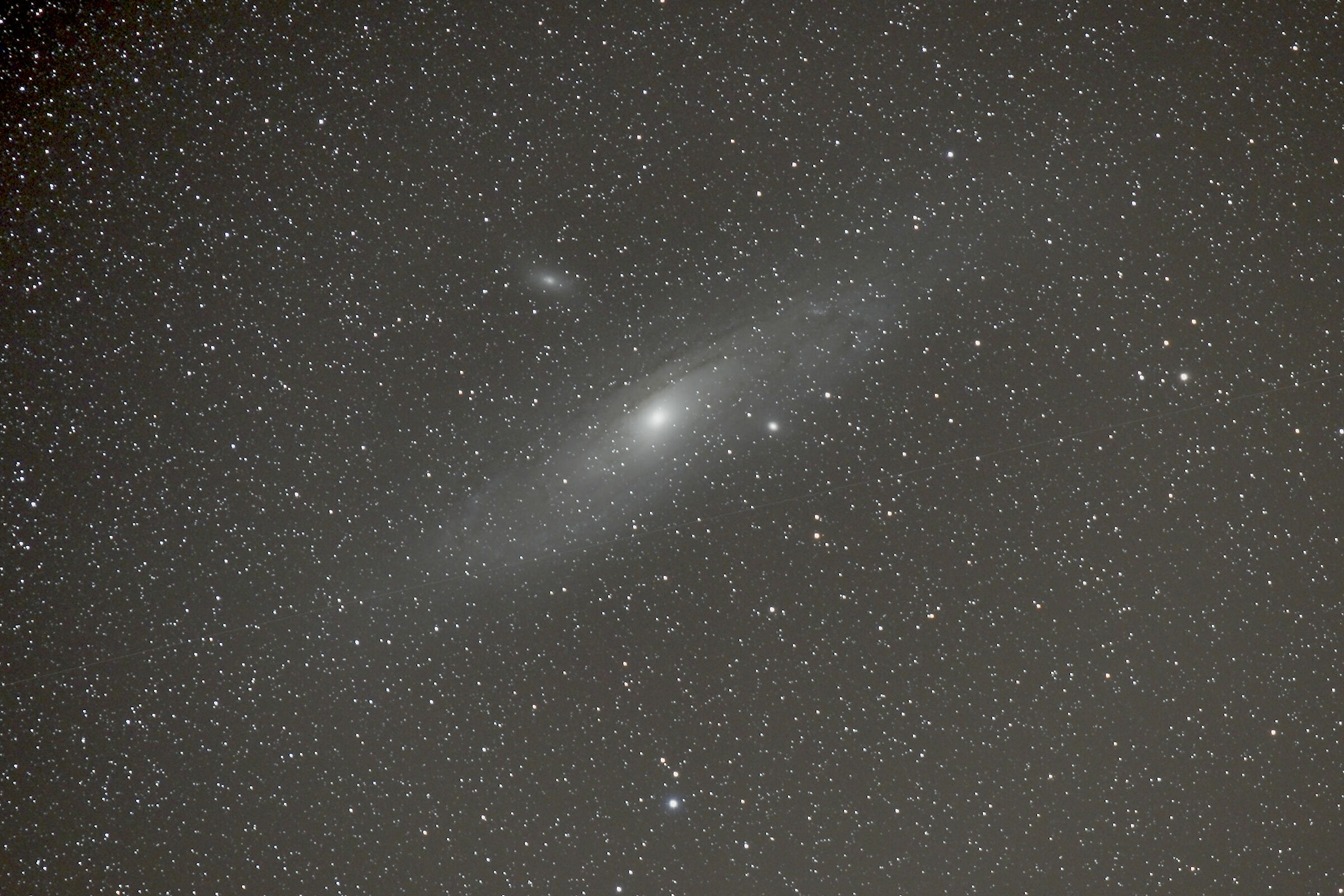 integrazione di pochi minuti su m31/m32 - cielo pessimo