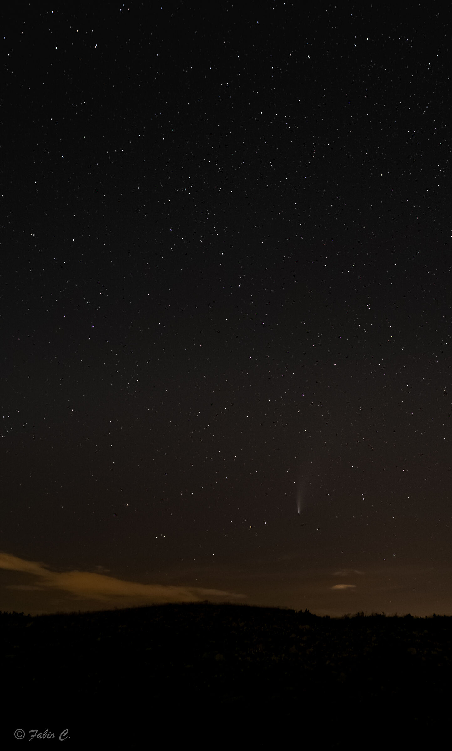 Bear Major and Comet Neowise