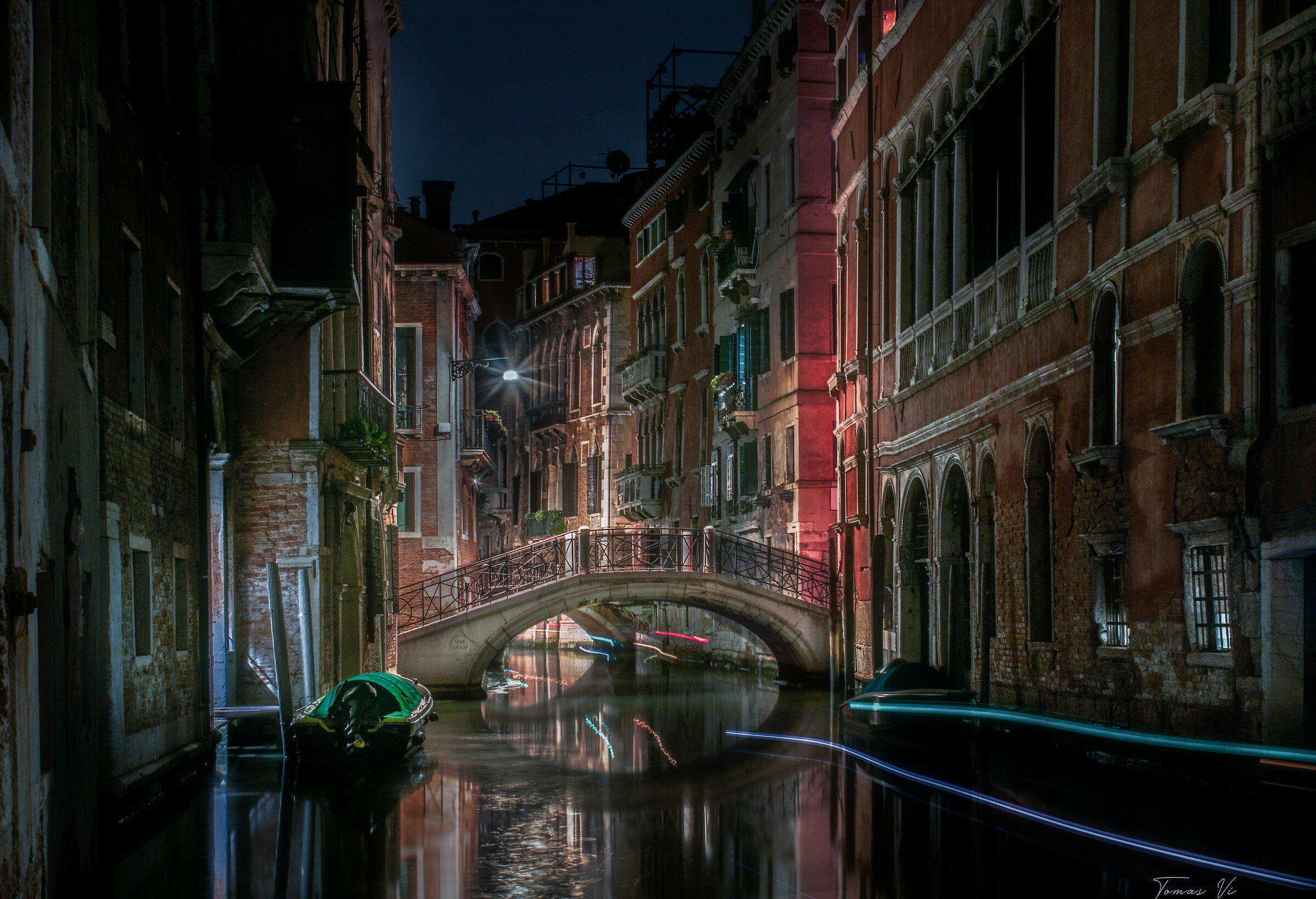 Lights, trails and bridges