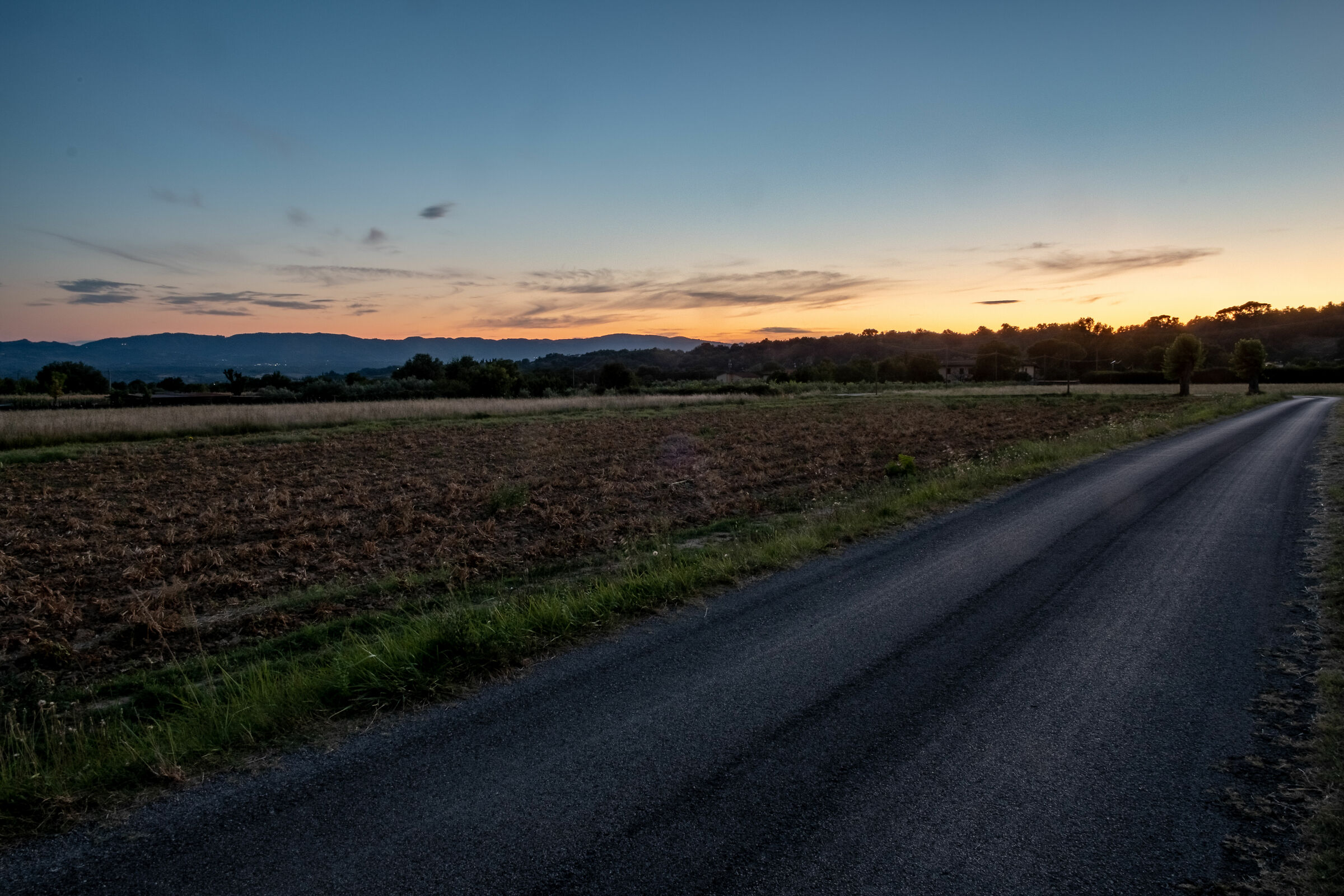 Giocando col tramonto