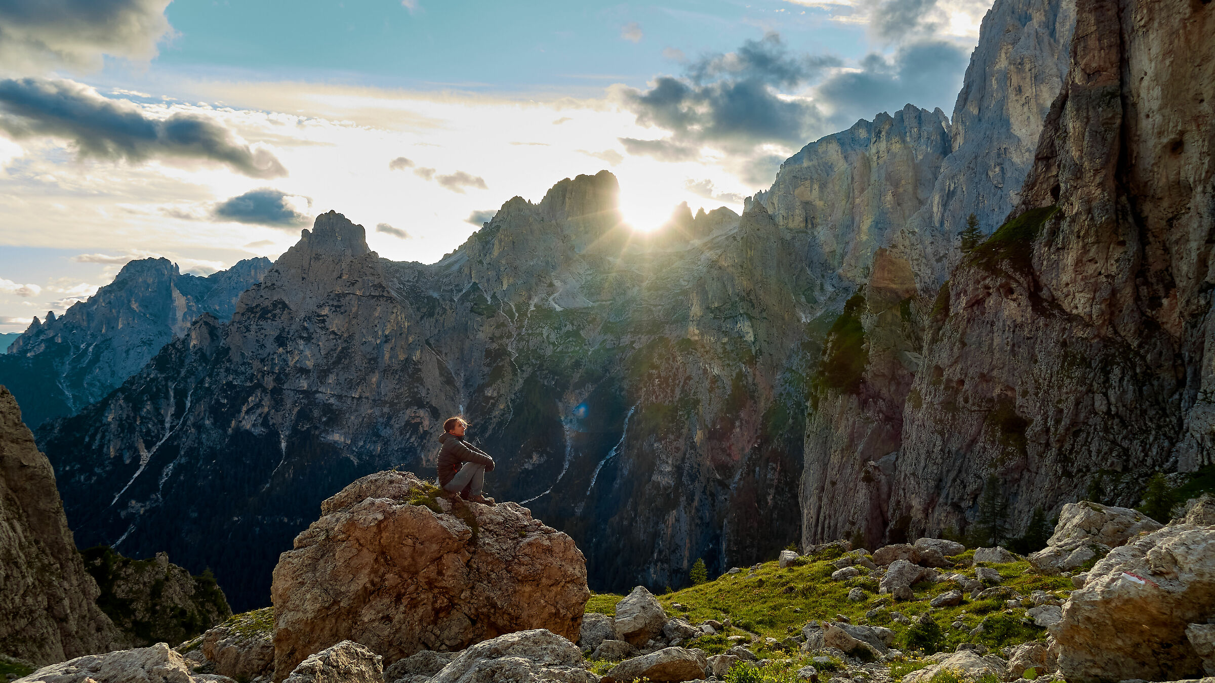 Tramonto a Val Canali