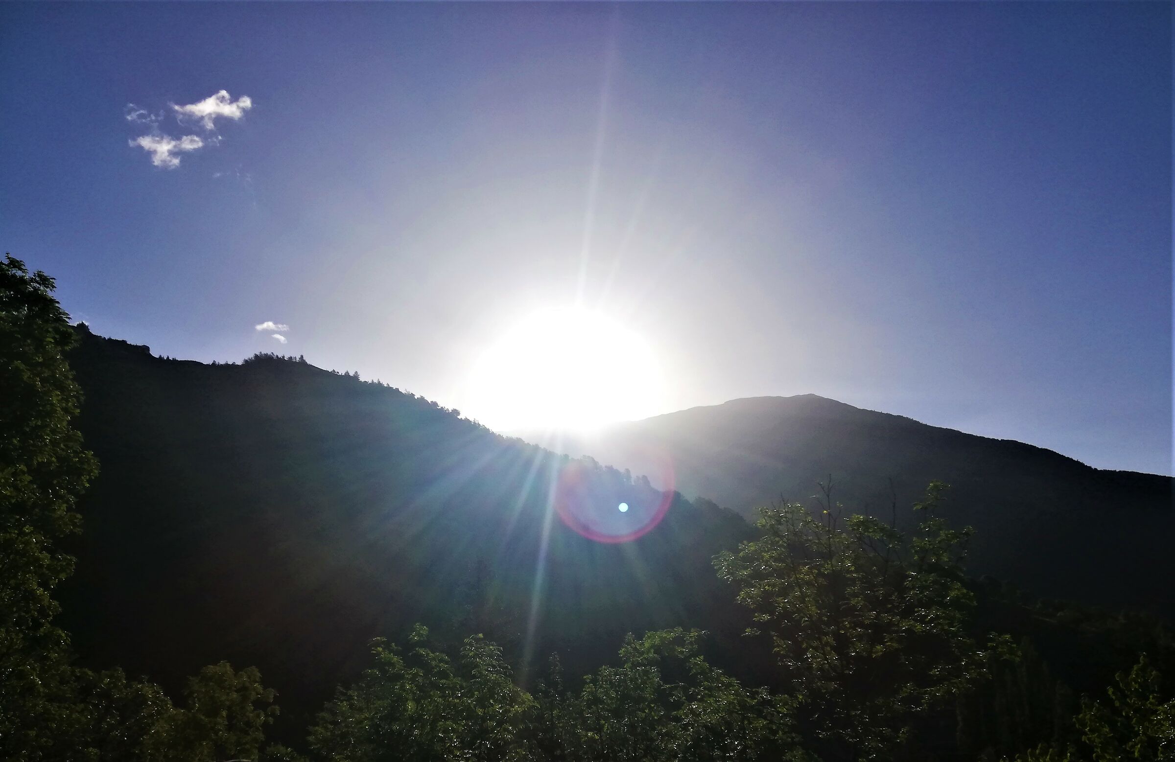 l'alba a Bardonecchia... 23-07-2020