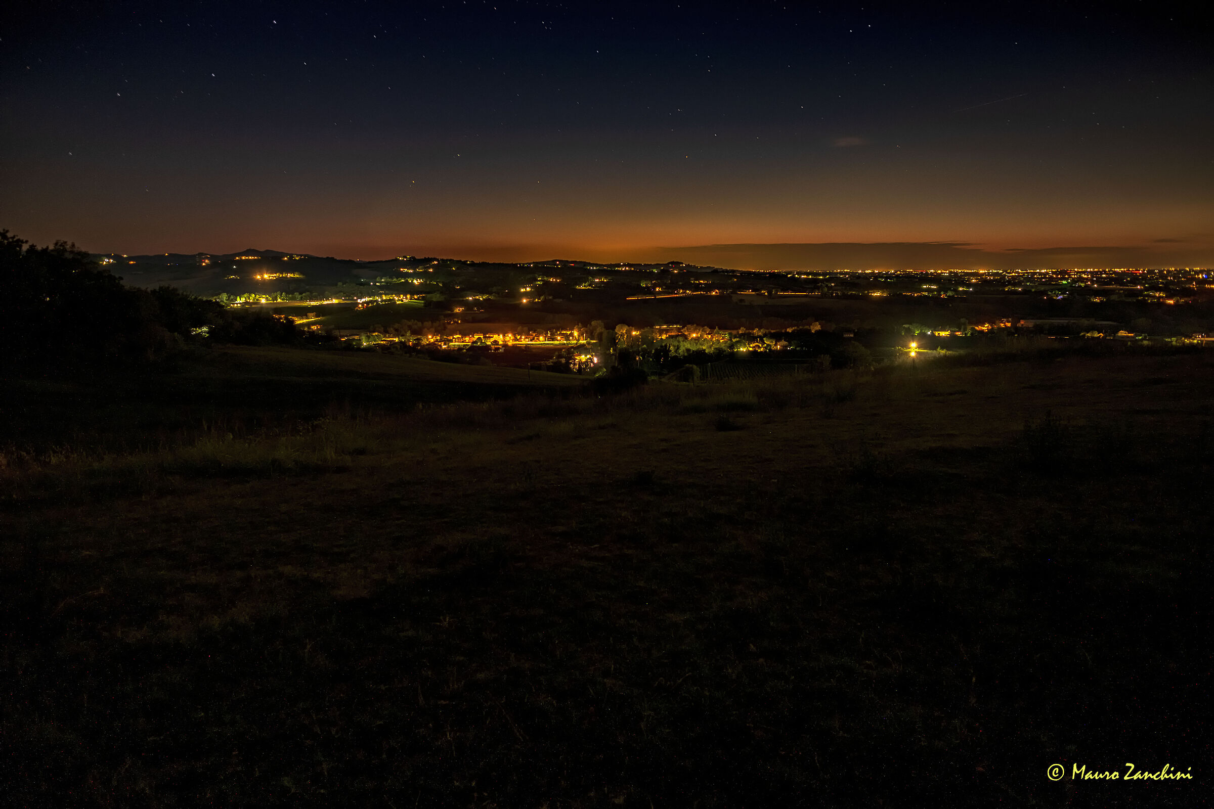 Forlì panorama notturno 2