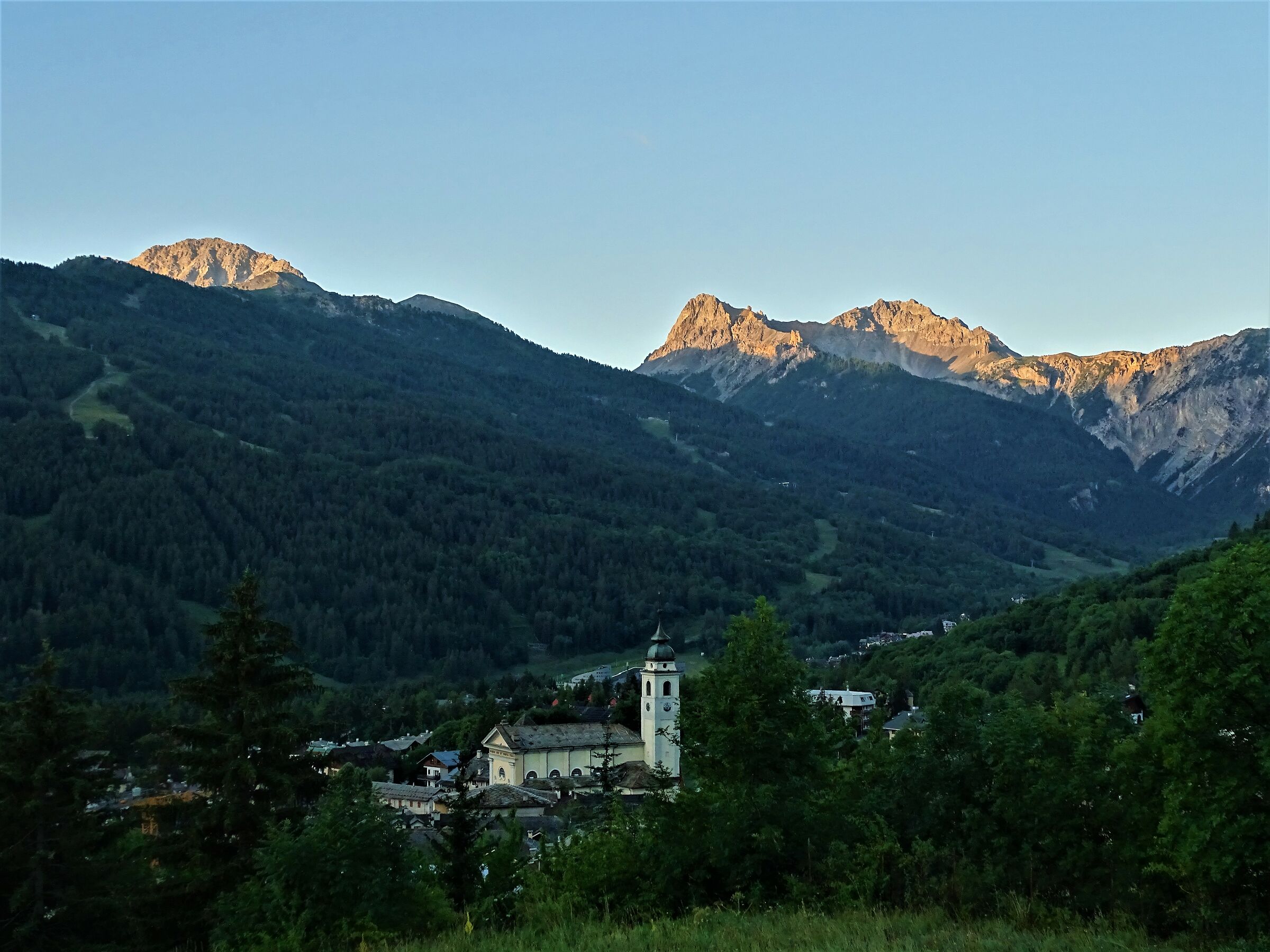 Bardonecchia all'alba...