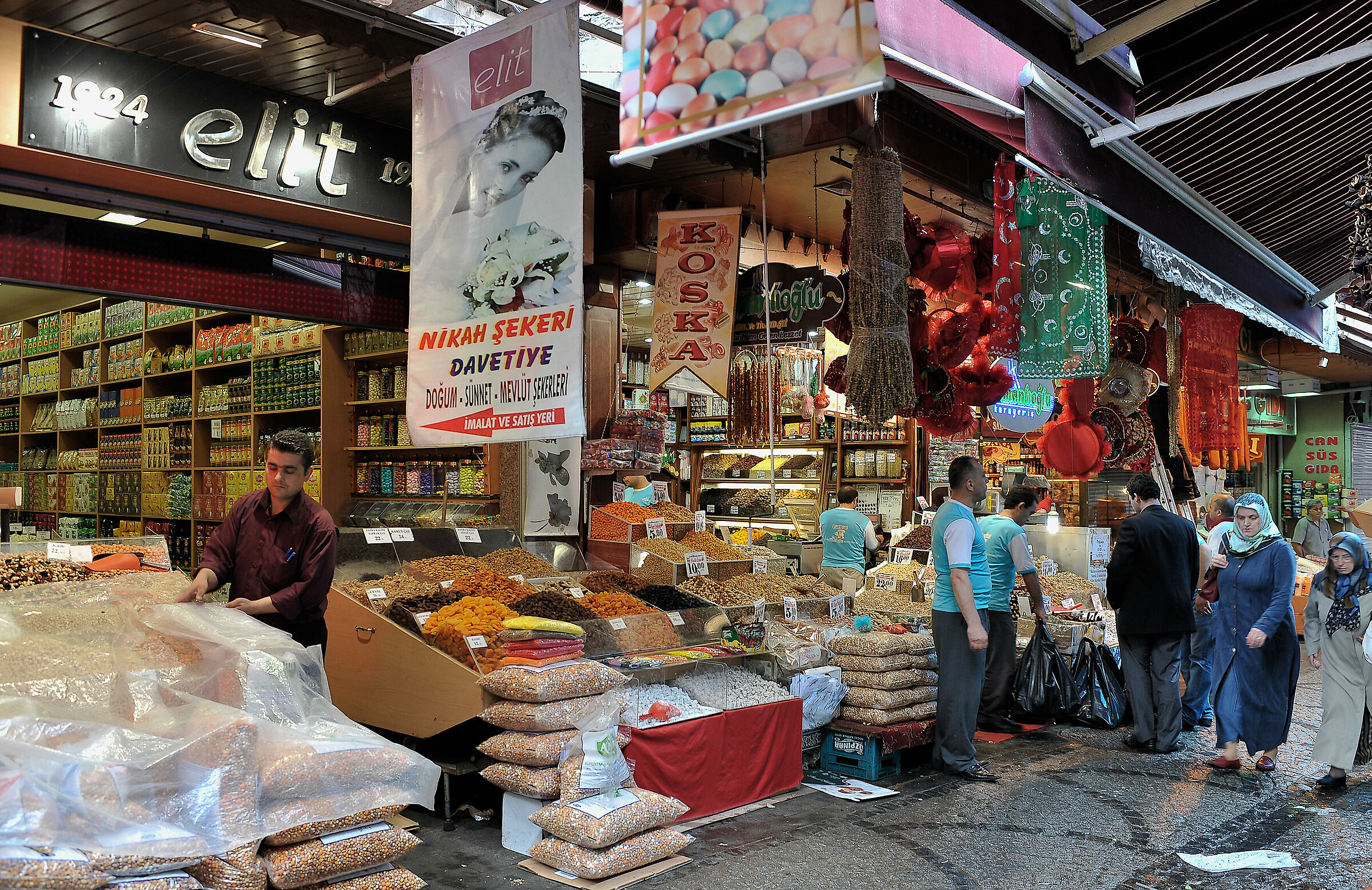Istanbul, the spice market