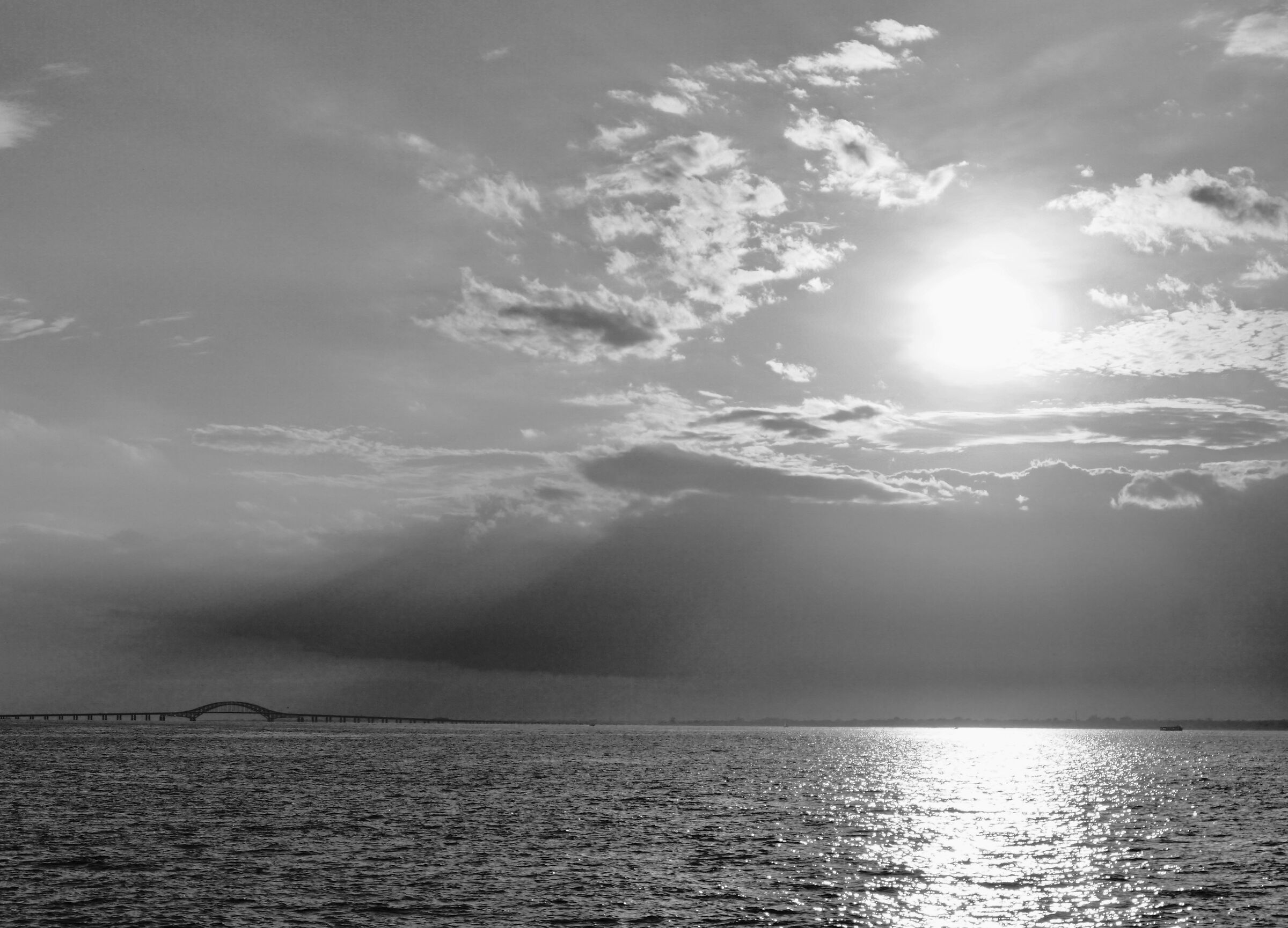 Great South Bay, LI - Robt Moses Bridge