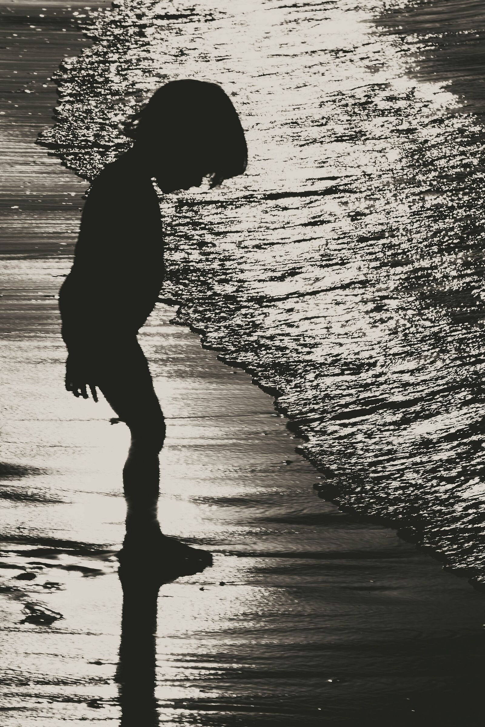 Baby in light