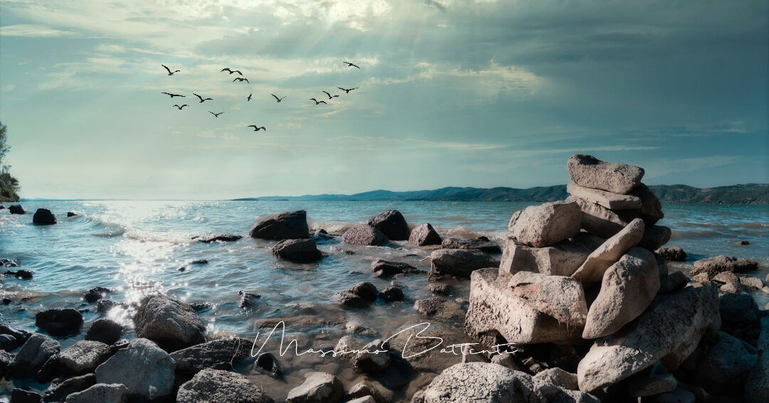 Fantasy Photo Manipulation Lago trasimeno