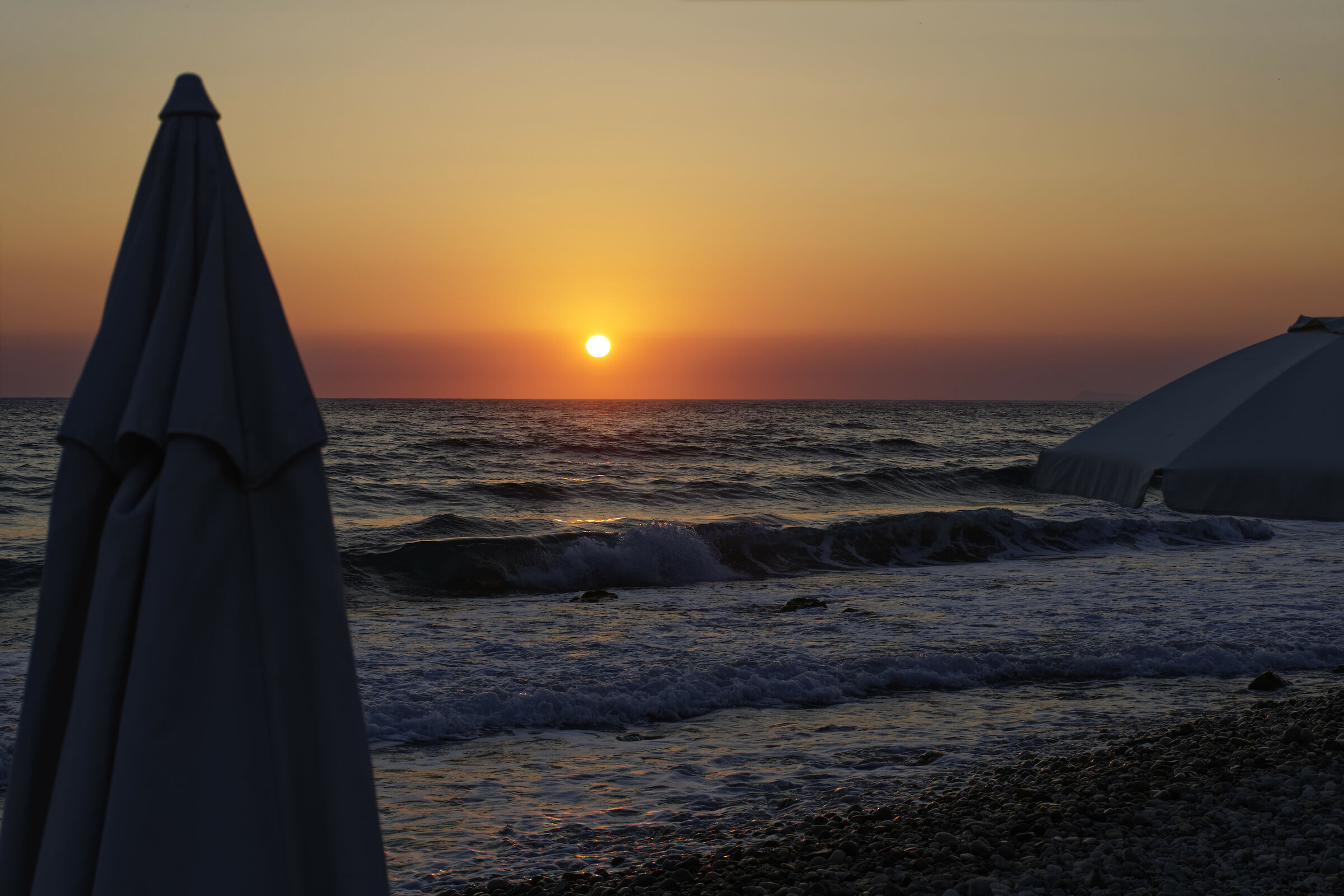 Tramonto a Agios Gordios (Corfù)