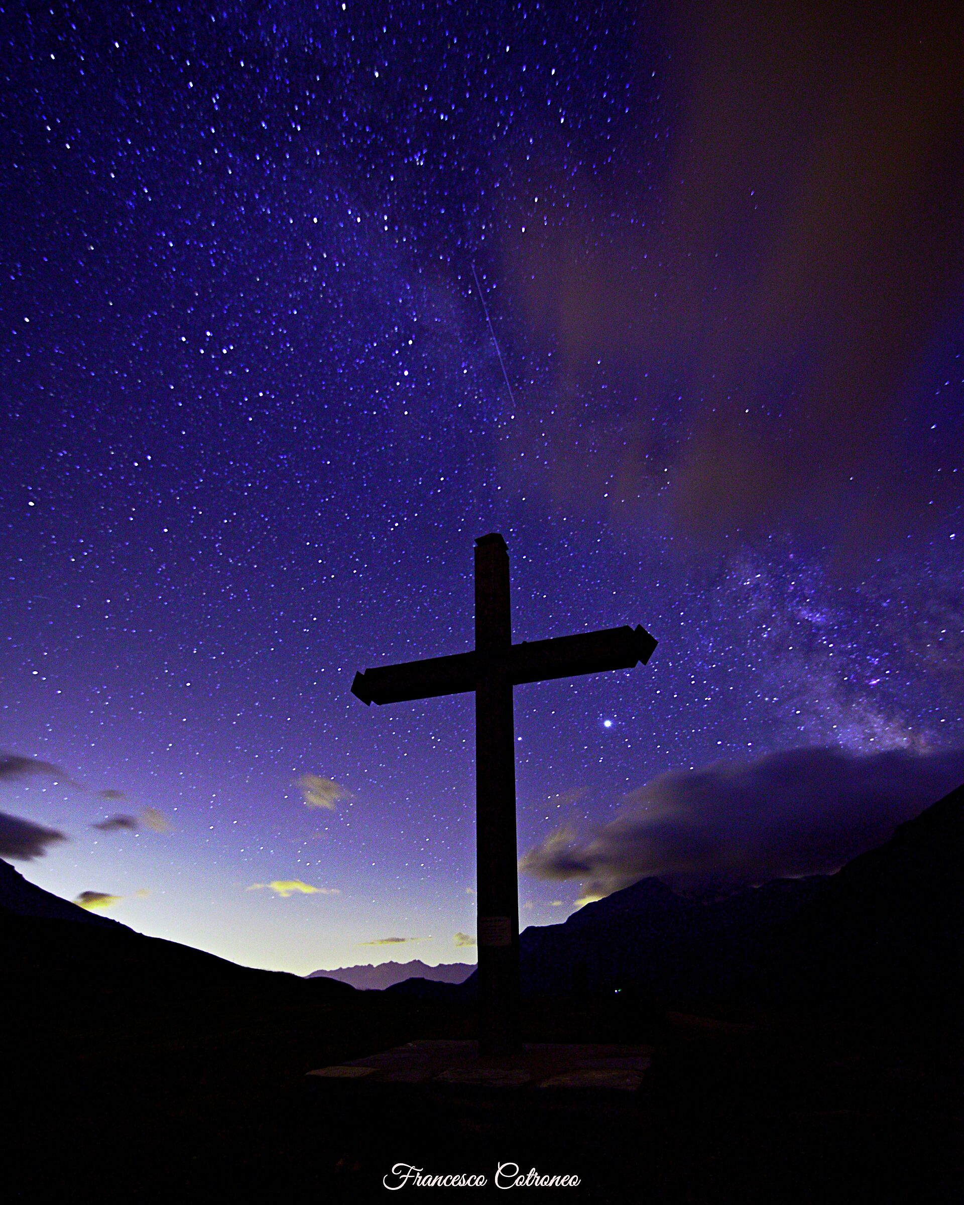 Cross on Moncenisio