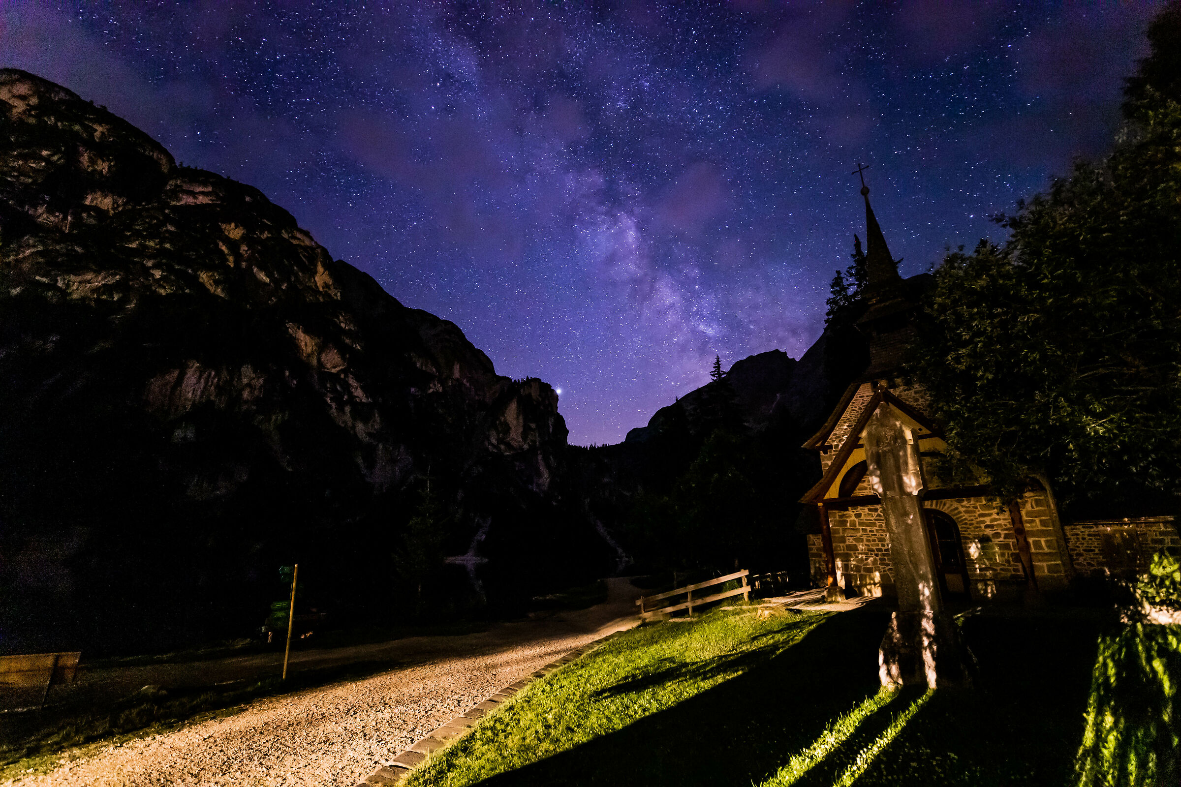 Pregando sotto le stelle