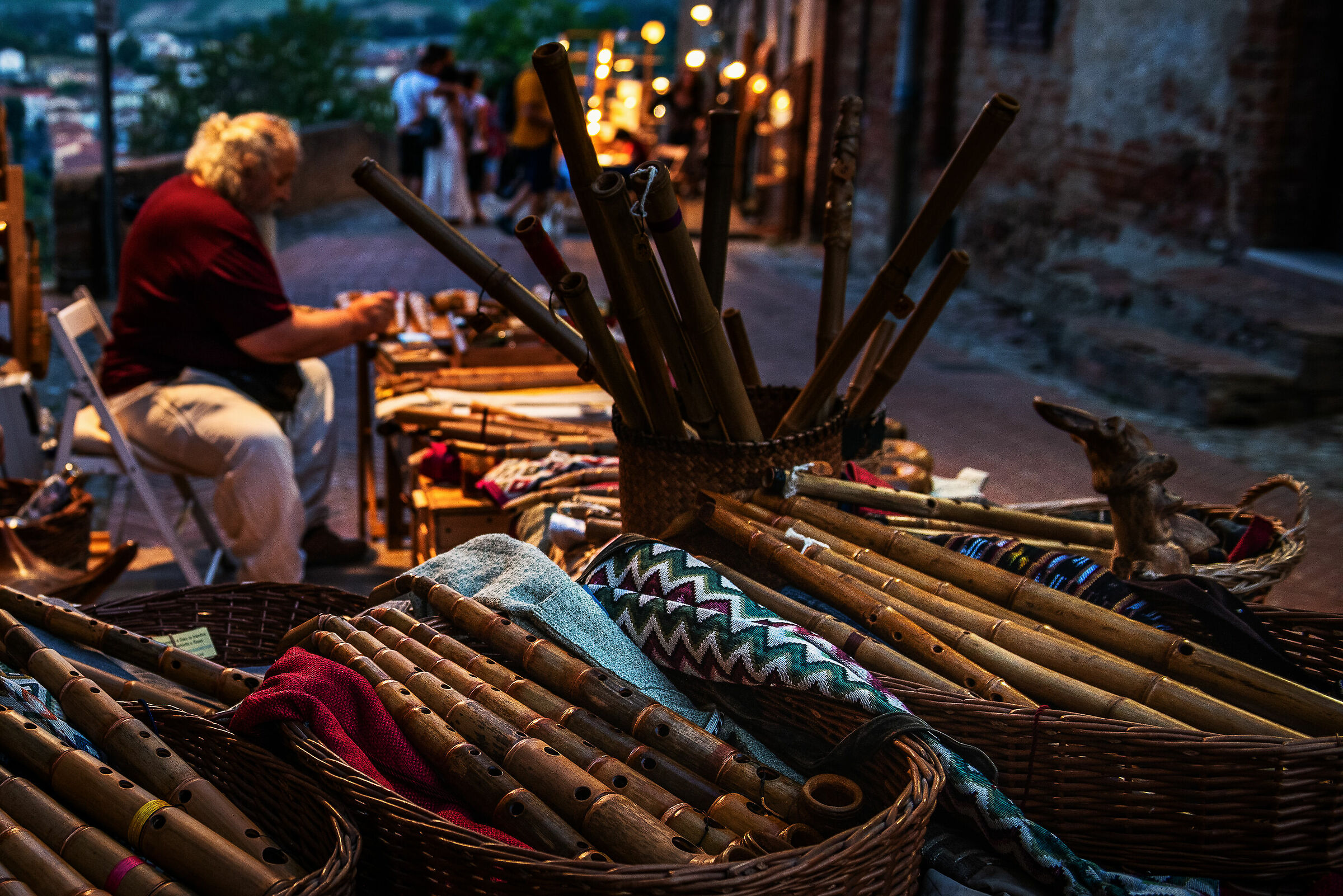 Passeggiando per le vie del borgo