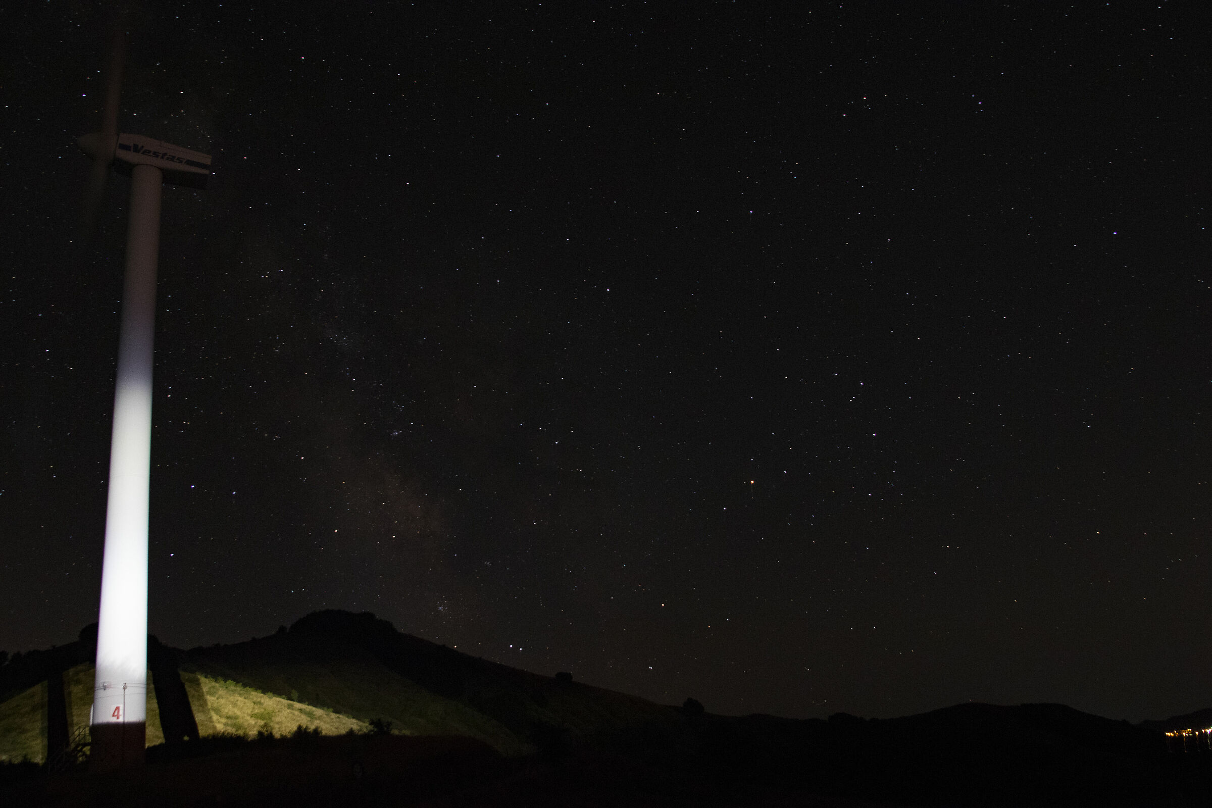 Via Lattea su Passo della Cappelletta