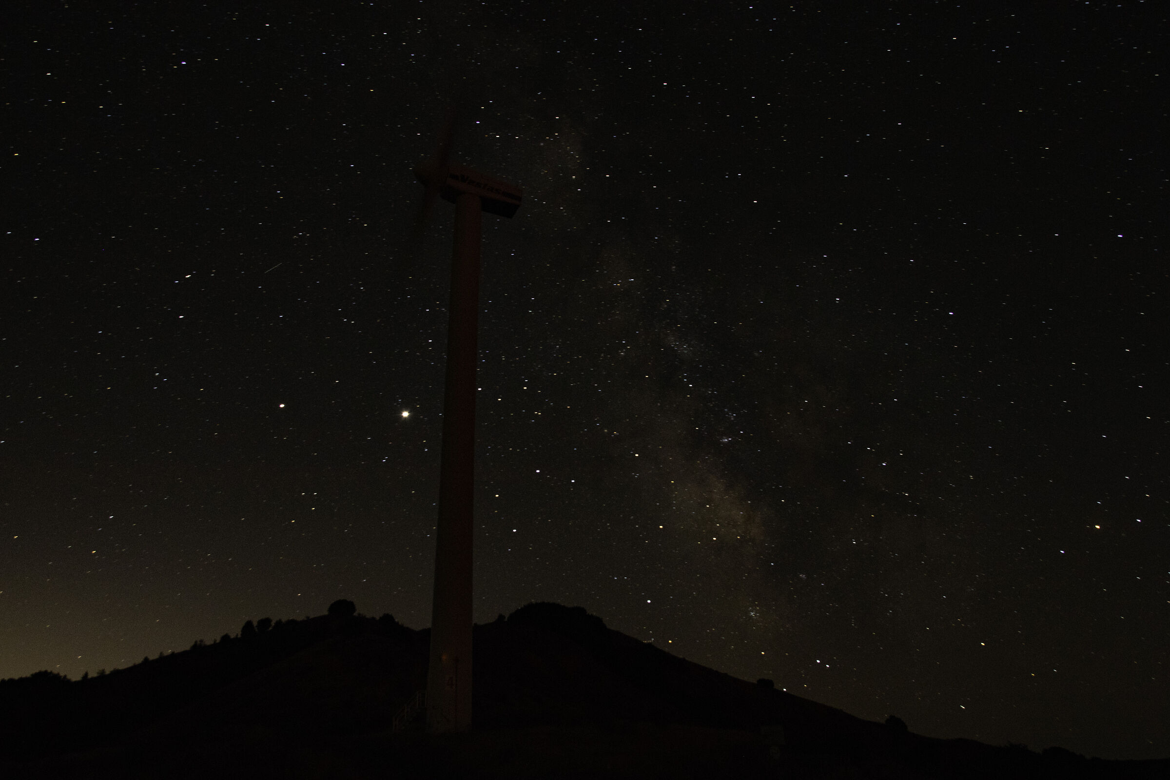 Via Lattea su Passo della Cappelletta