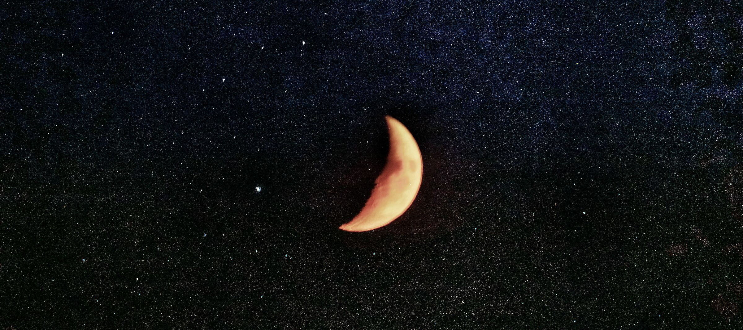 Niente cometa solo luna e stelle