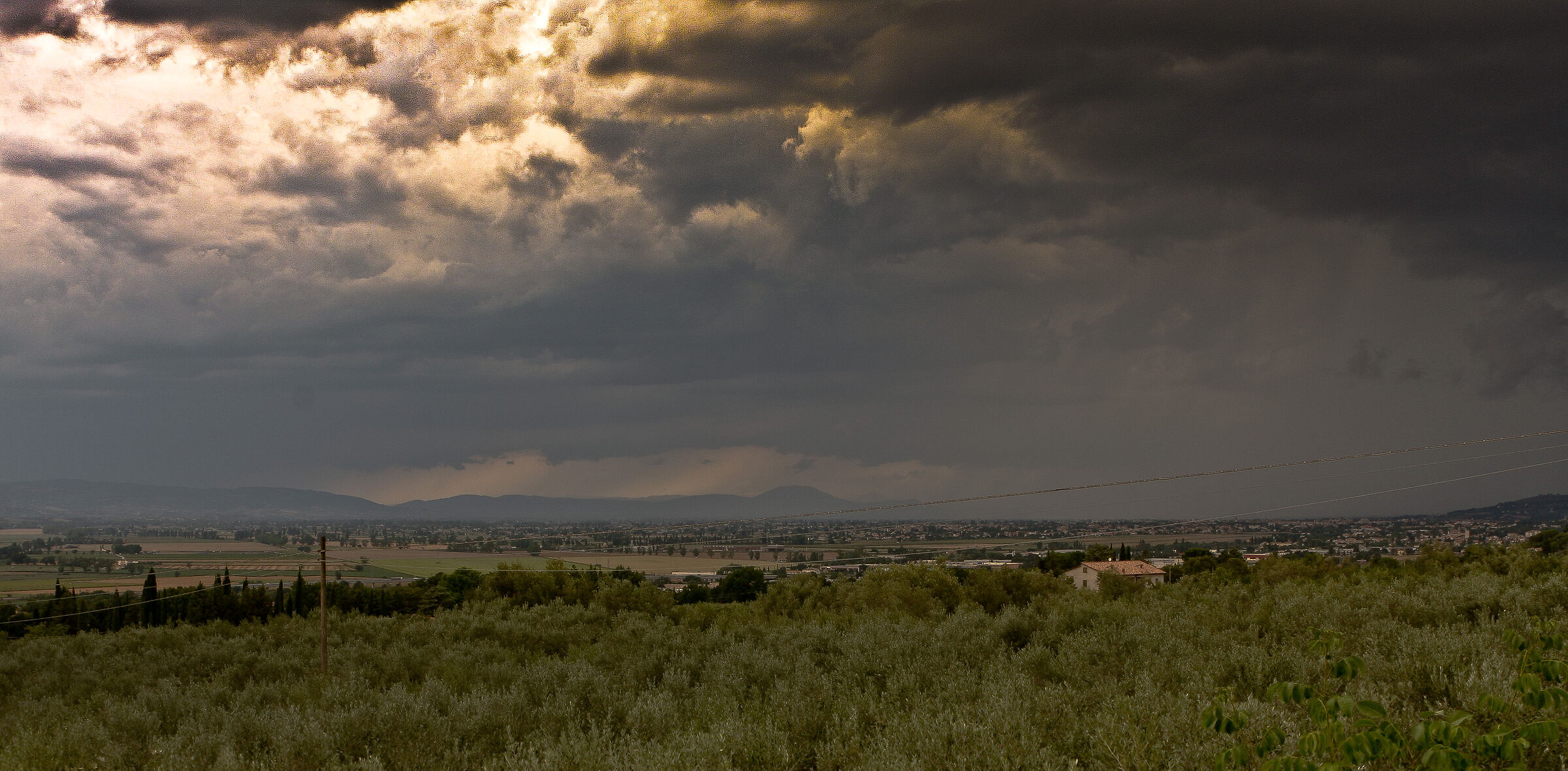 Scattata da casa mia