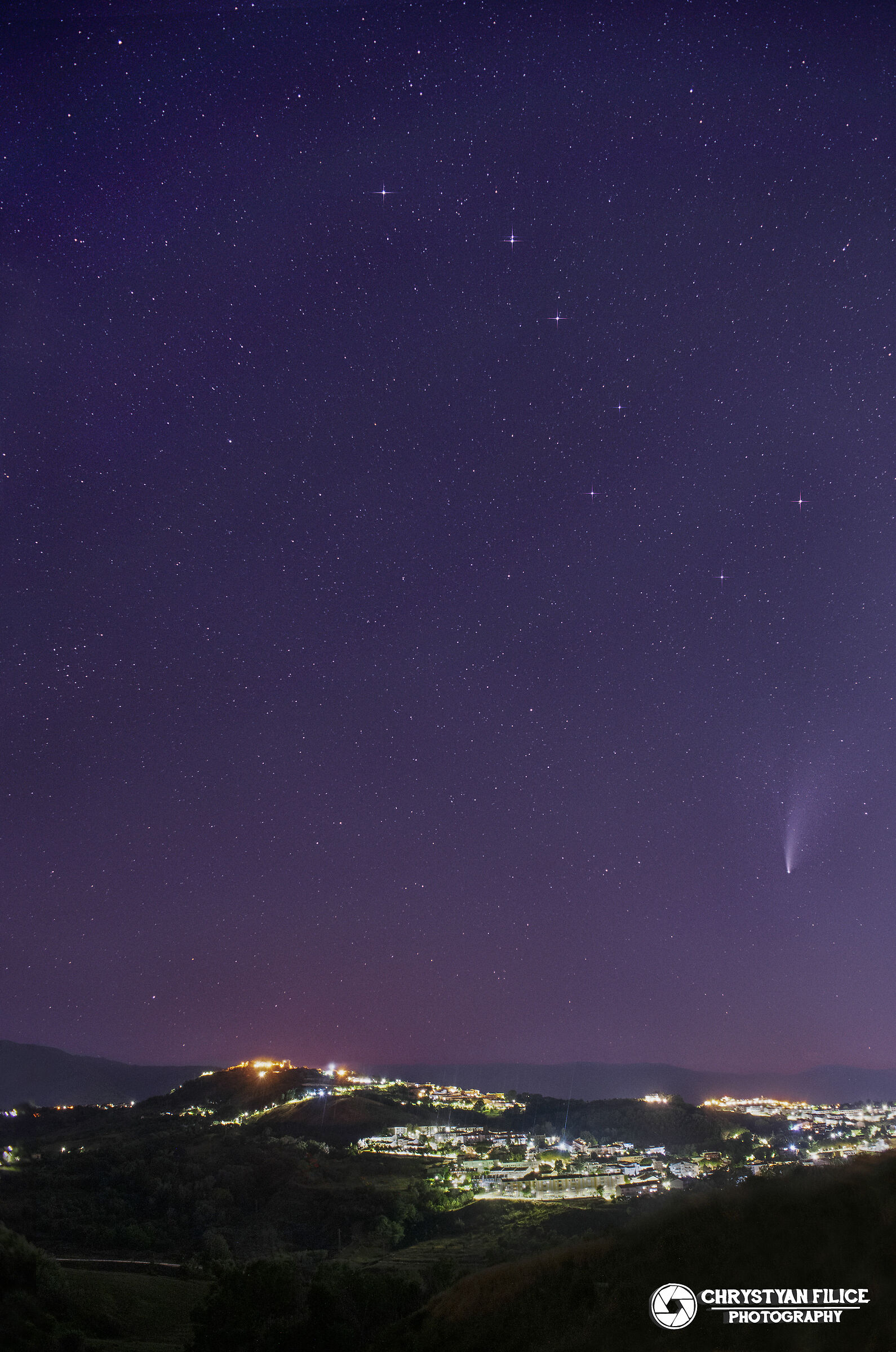 Cometa Neowise, Castrolibero