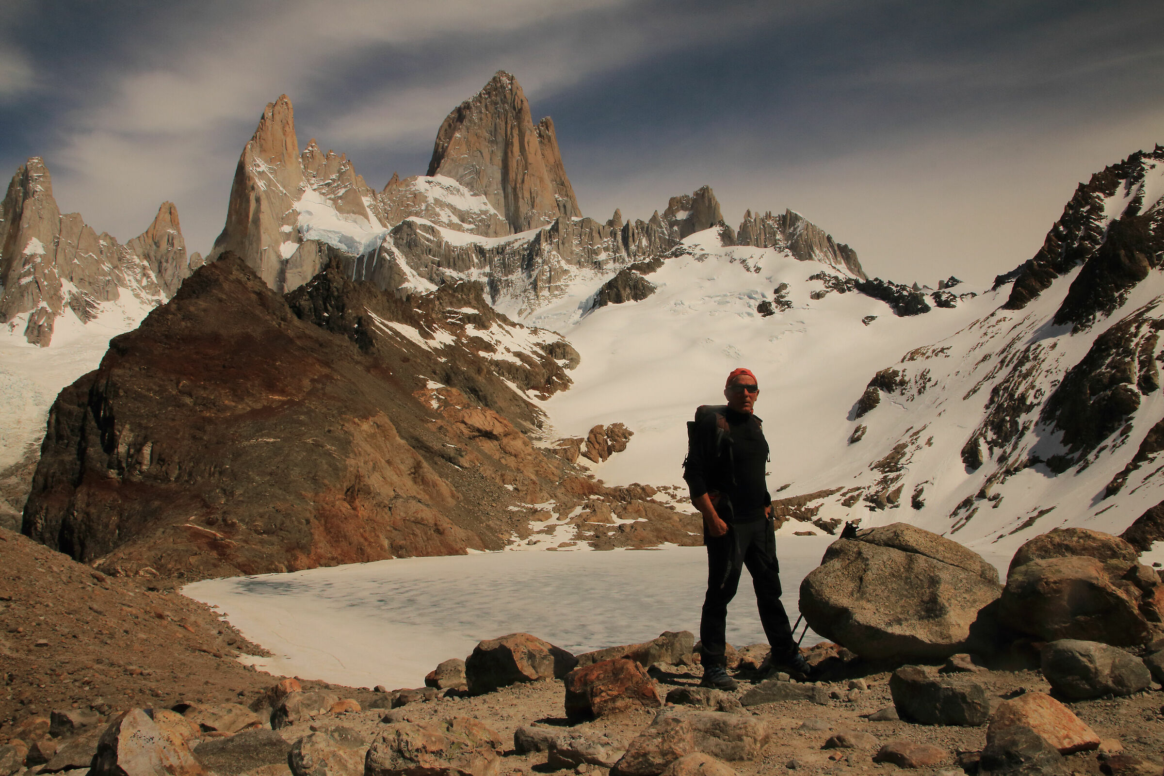 me at the Fitz Roy pinnacles