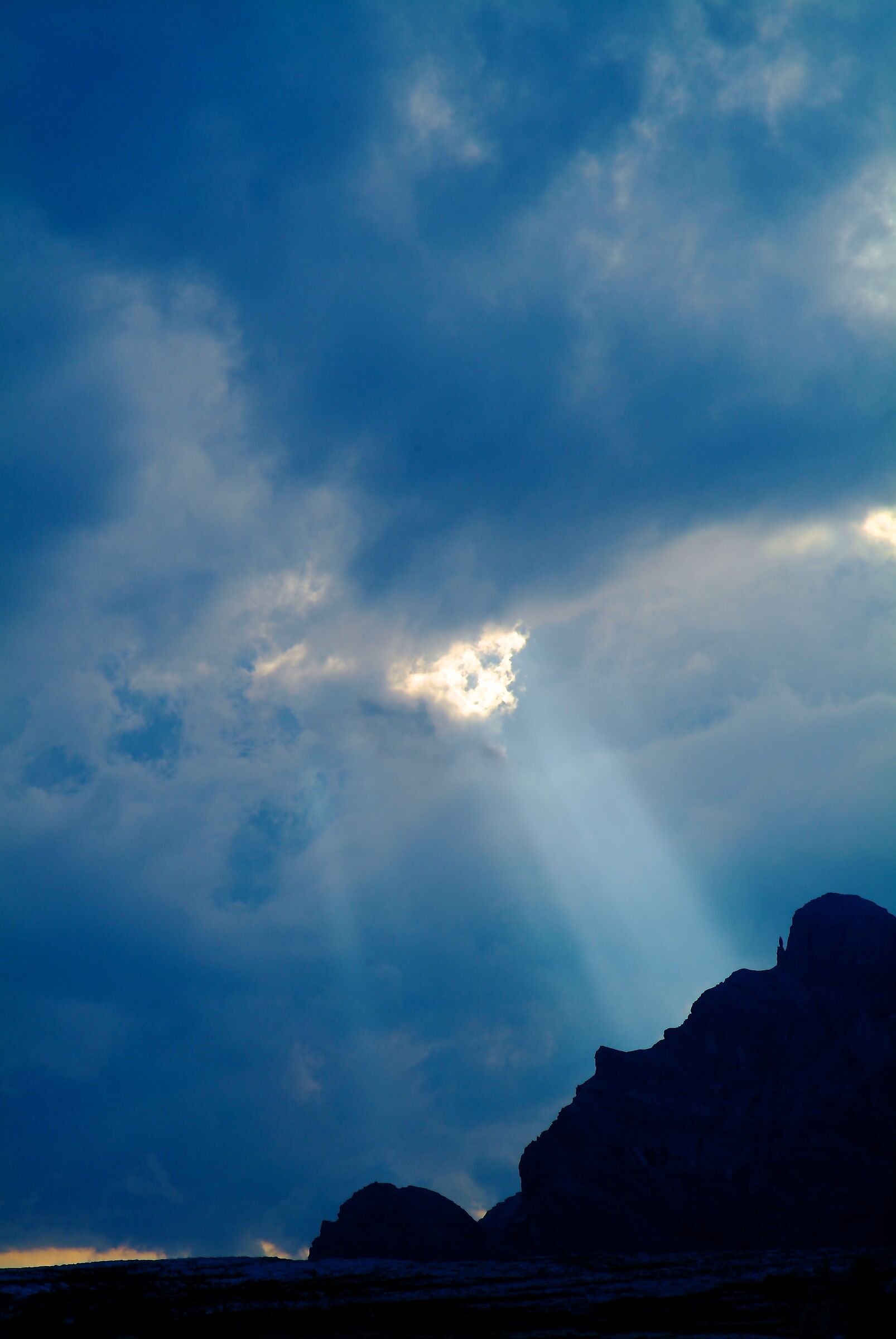 profile of woman and child