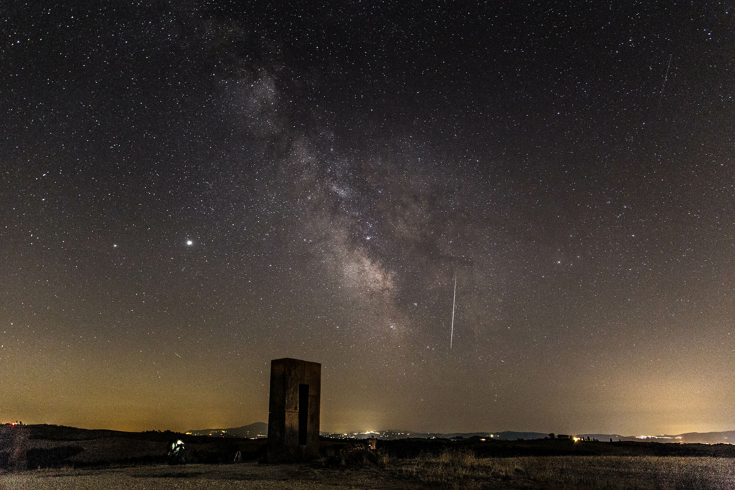 Via Lattea dal “Site Transitoire”, presso Ascian...