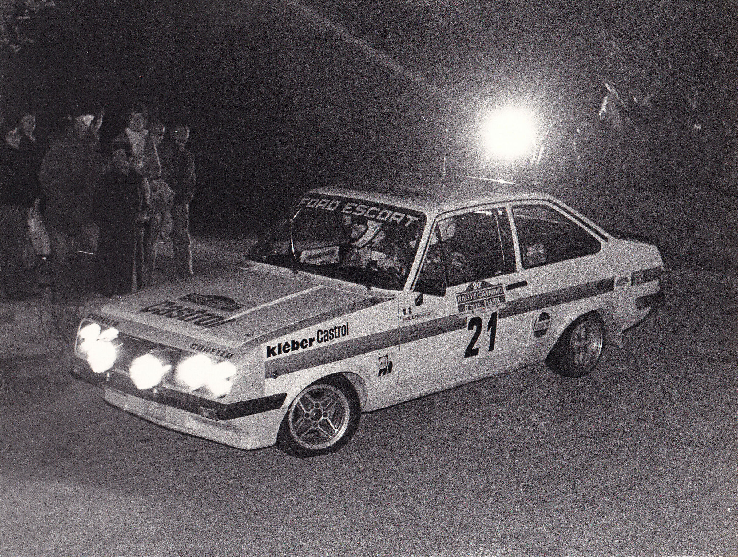 Angelo Presotto with the Escort "back"