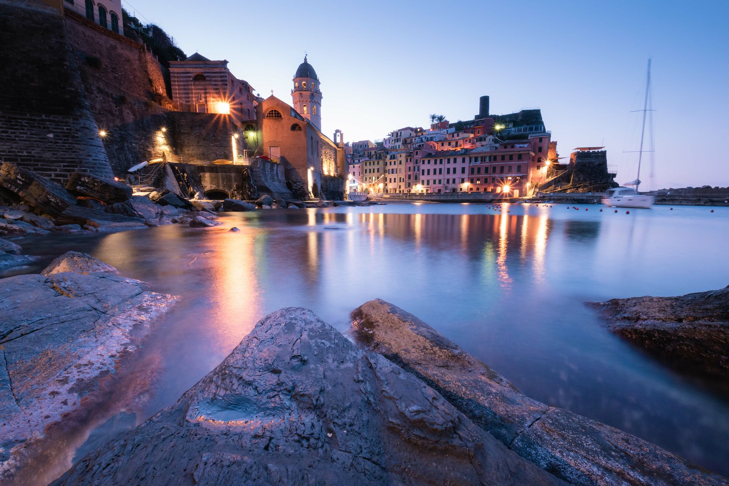 Vernazza di sera