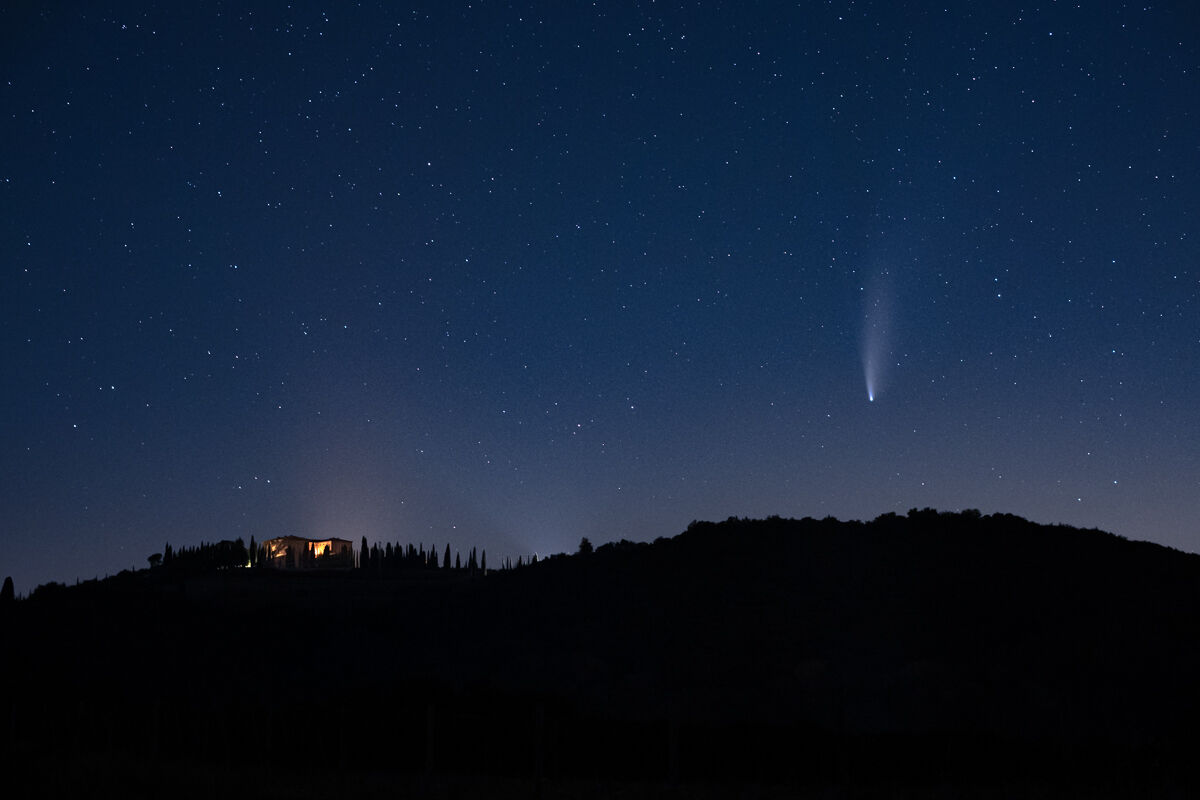 Neowise in mountaineering