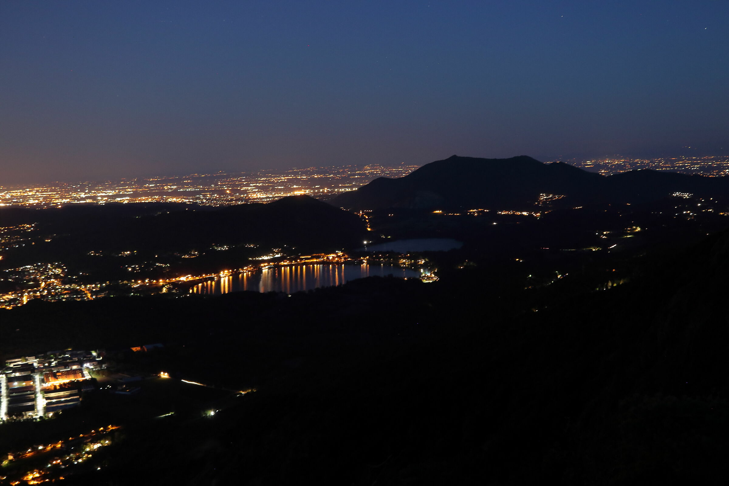 Avigliana Lakes from the Ancoccia Hill