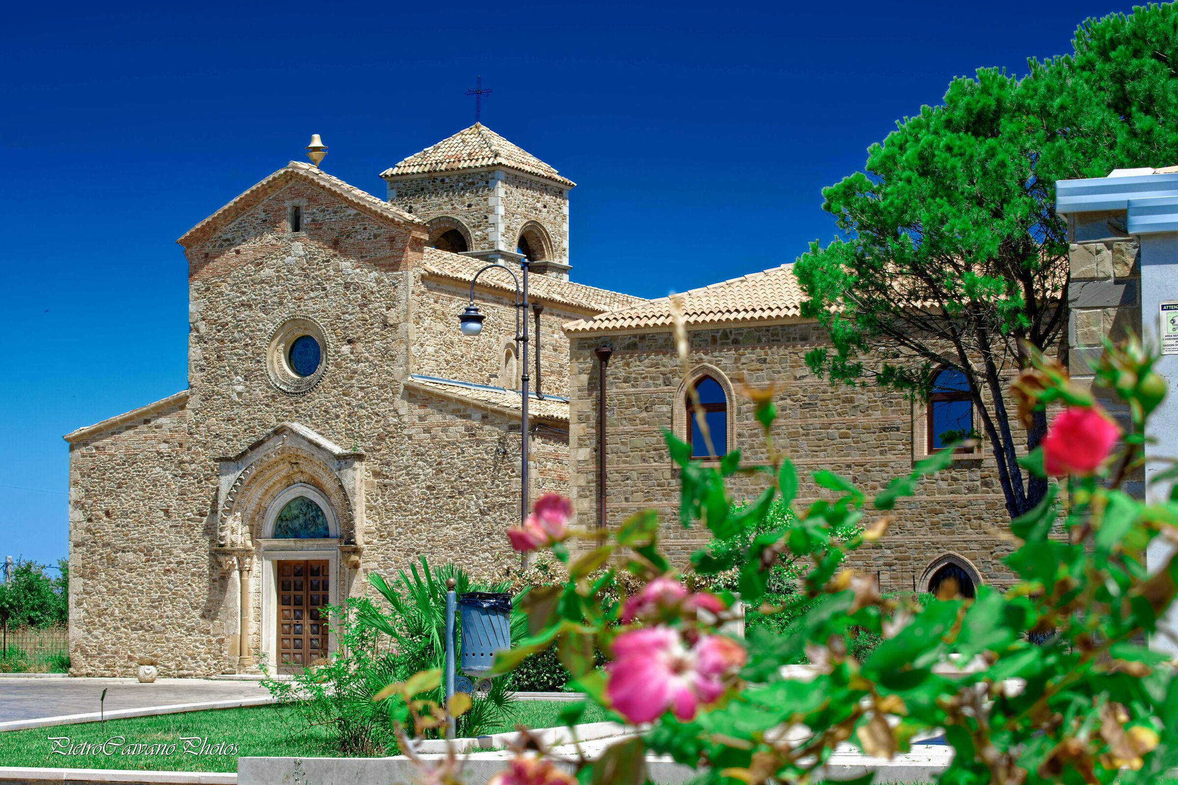 Postcard from Pisticci (MT), Abbey Madonna del Casale
