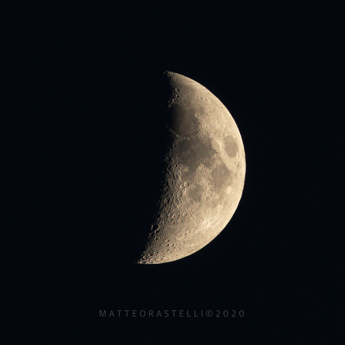 I've got the moon crooked