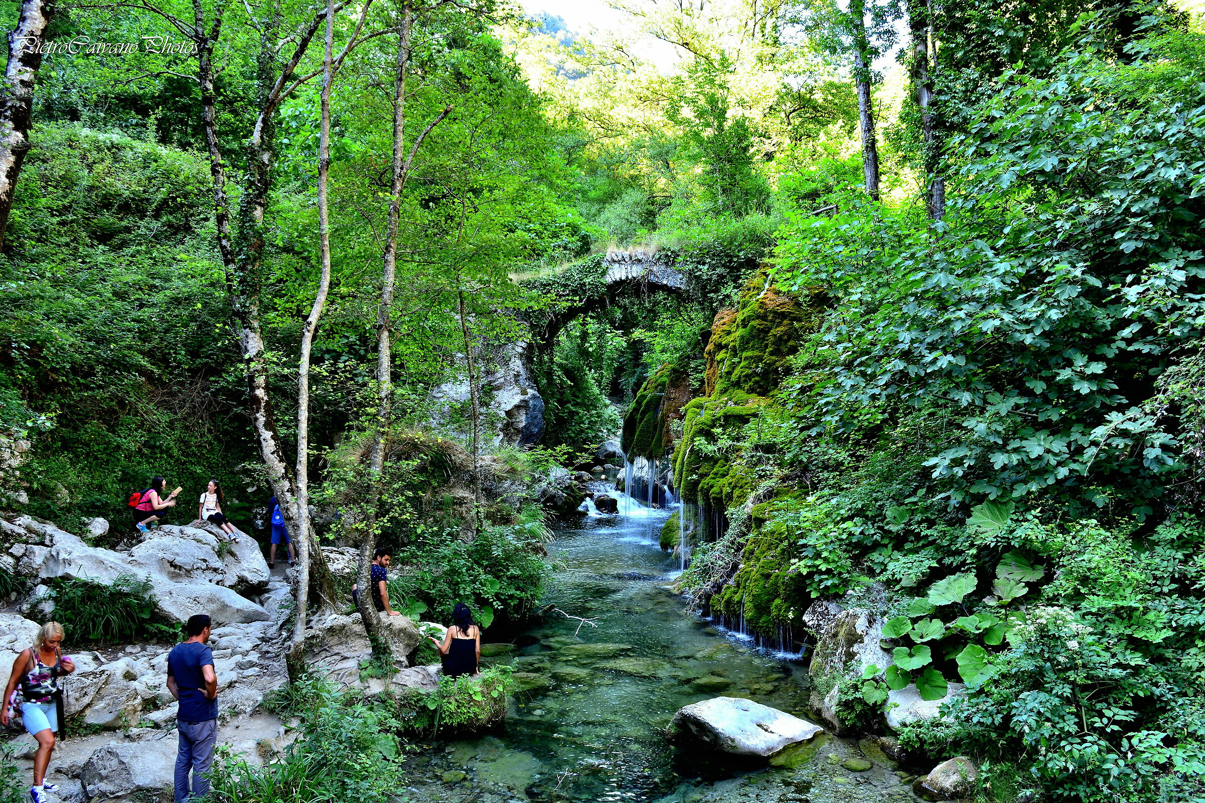 Fili d'Angelo Falls (Cilento, Campania)