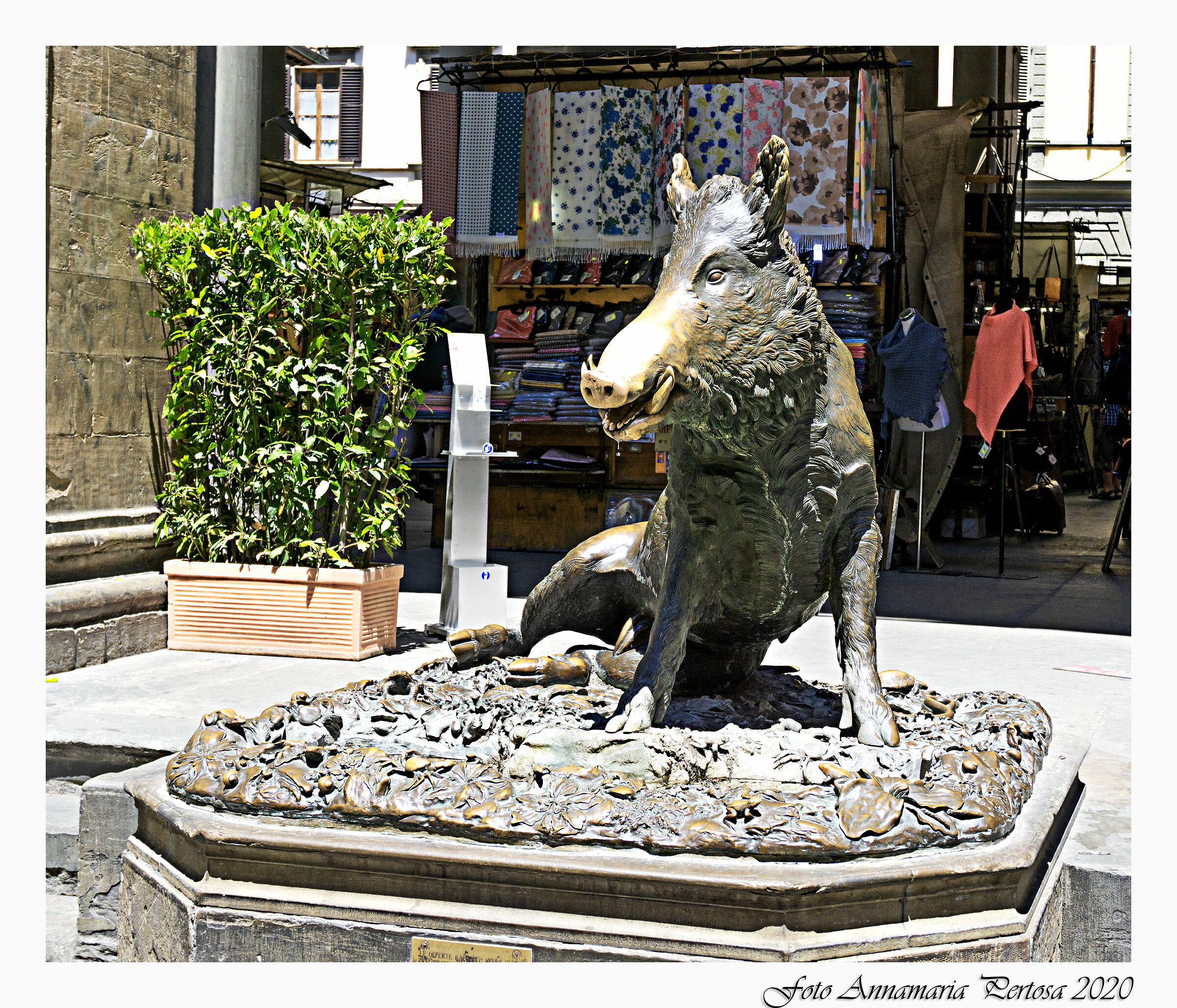 La Fontana del Porcellino a Firenze