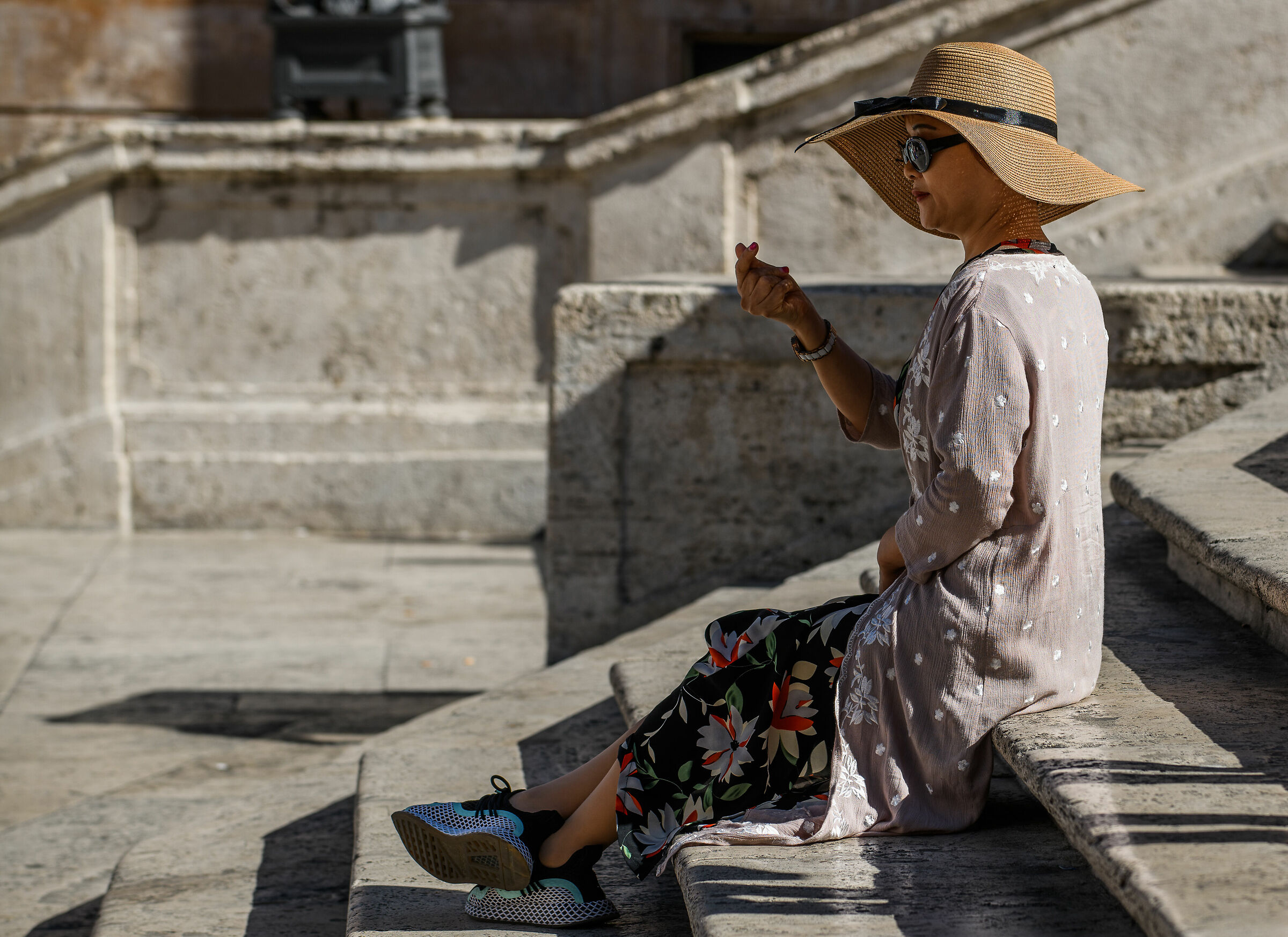 Japanese elegance in Trinity of the Mountains, Rome