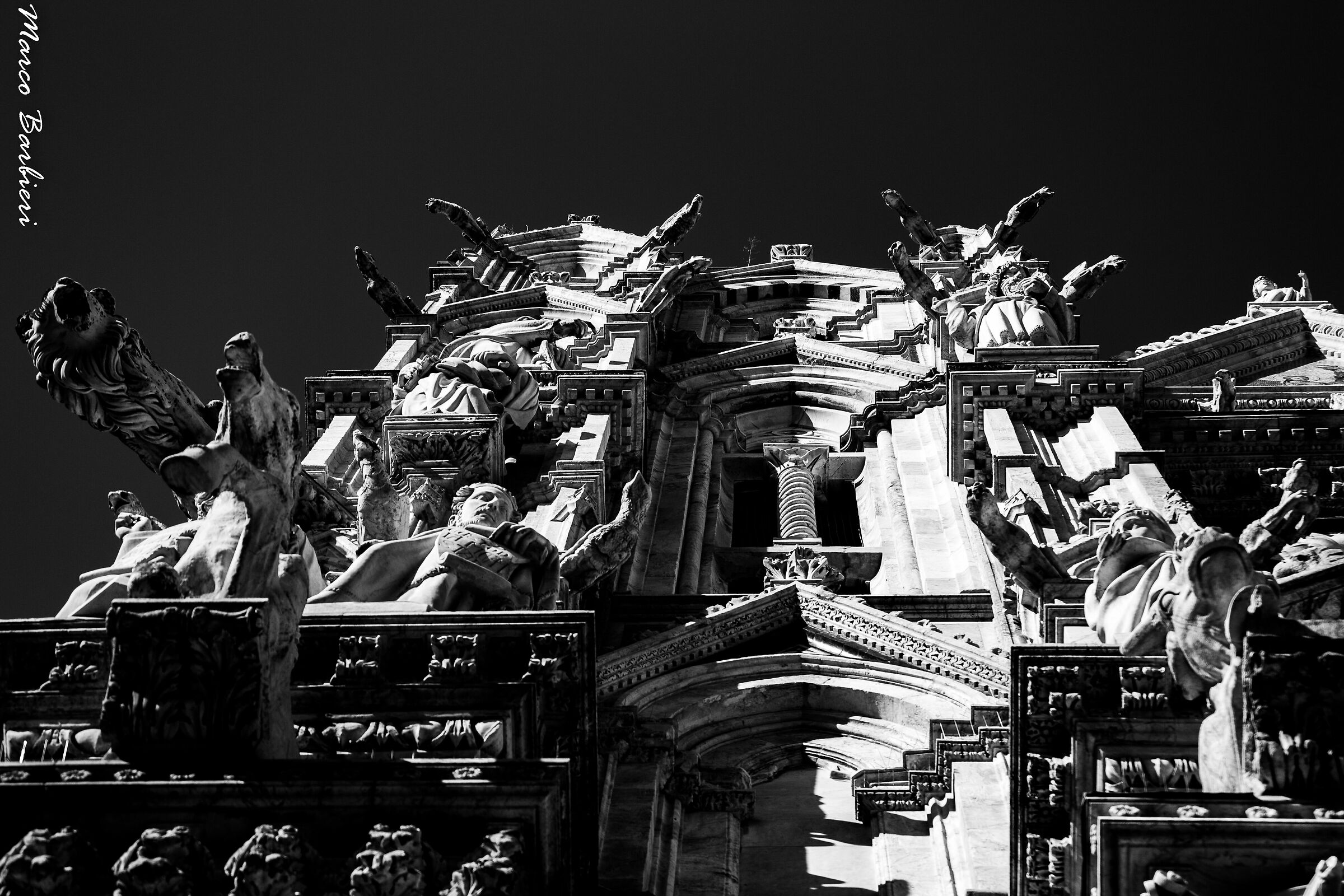 Reliefs of the facade of the Cathedral