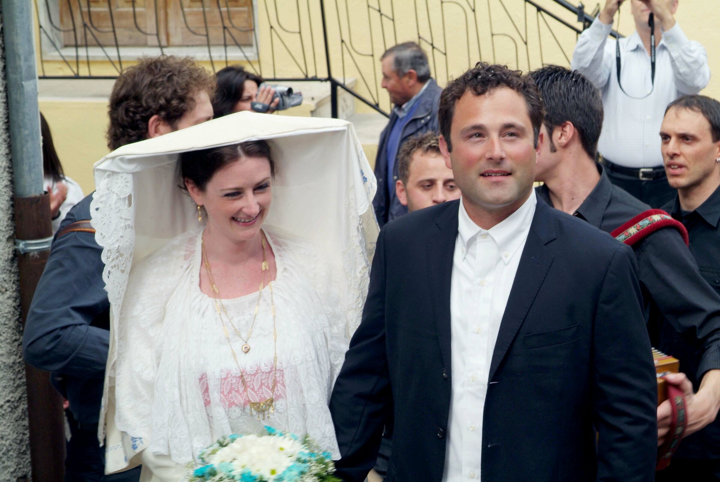 2012 San Ilario wedding with vintage clothes