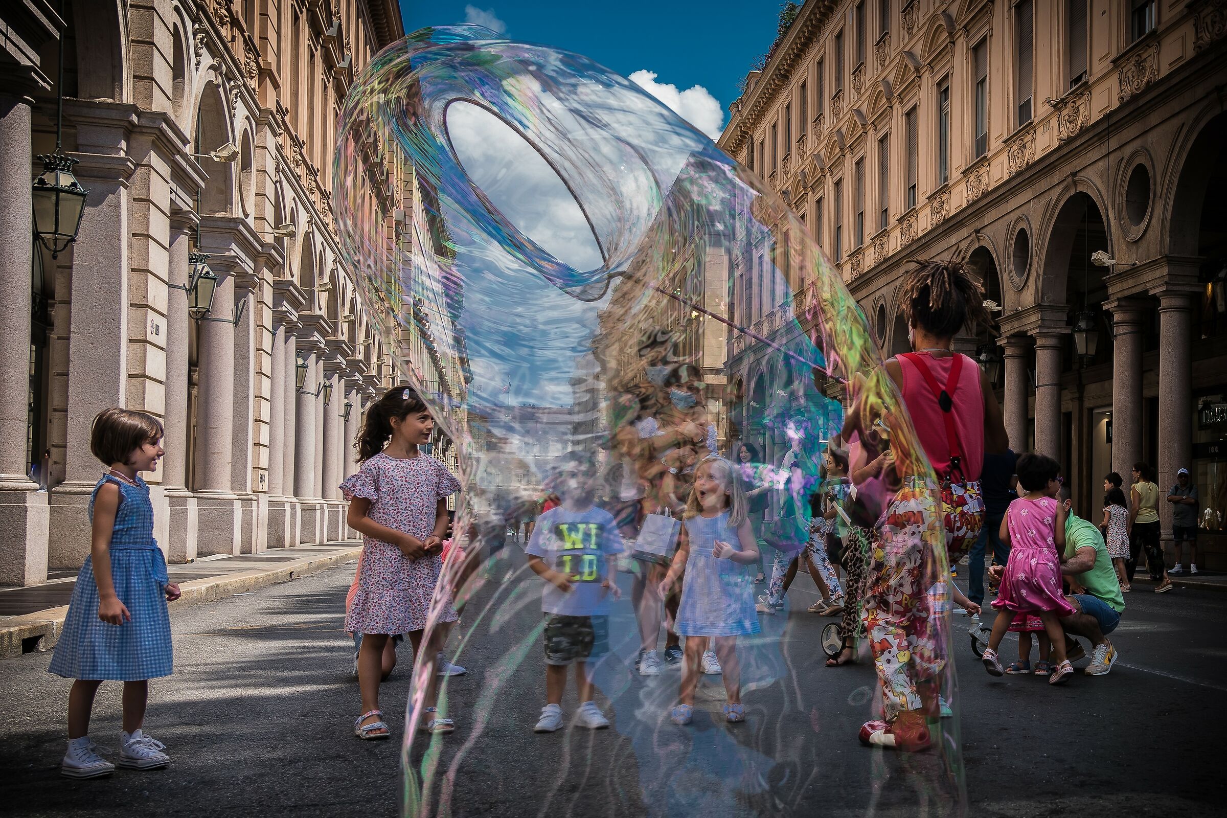 "When children do ooh what a marvel"