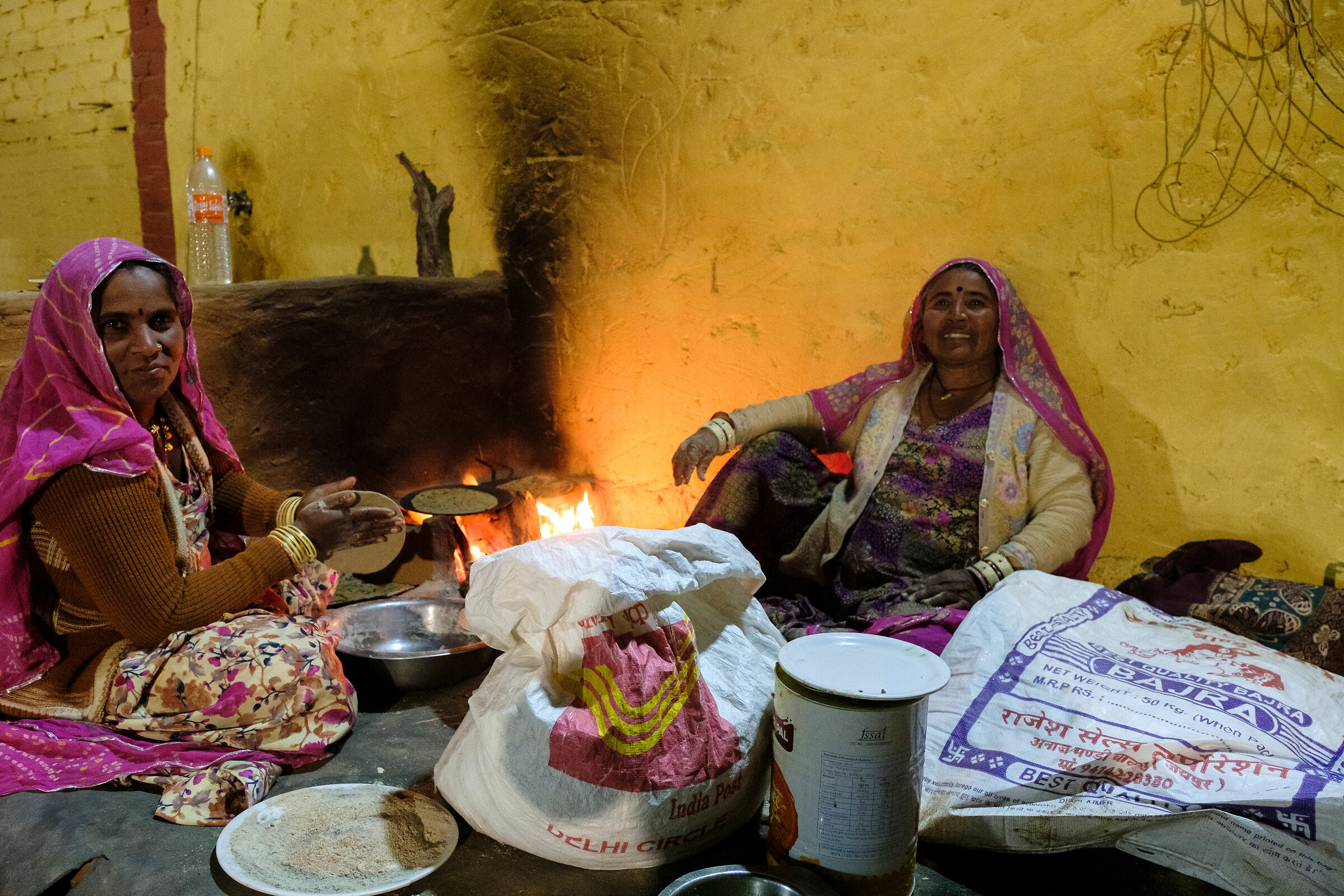 Chapati: Indian bread.
