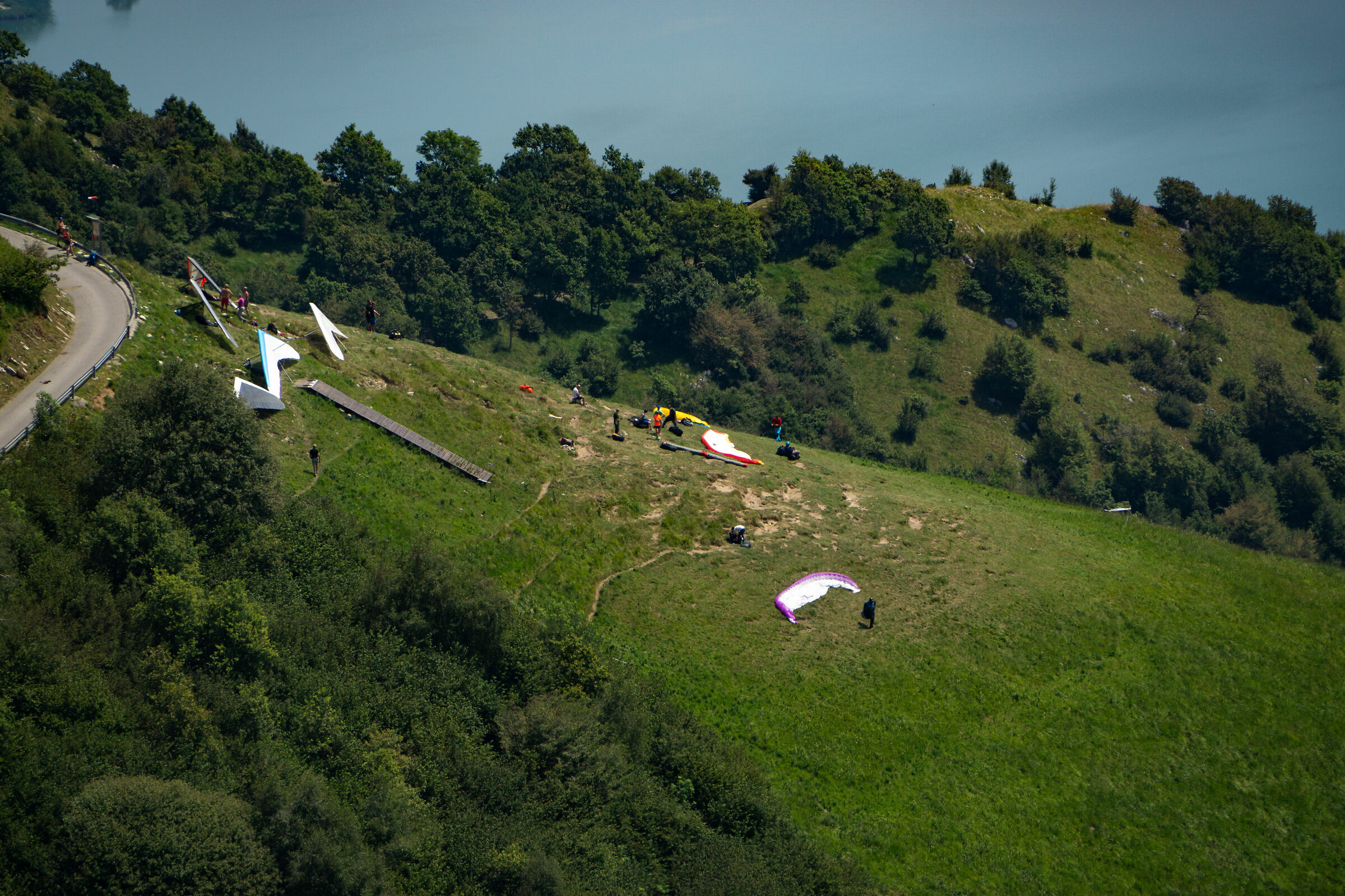 Monte Cornizzolo - Lezioni di volo