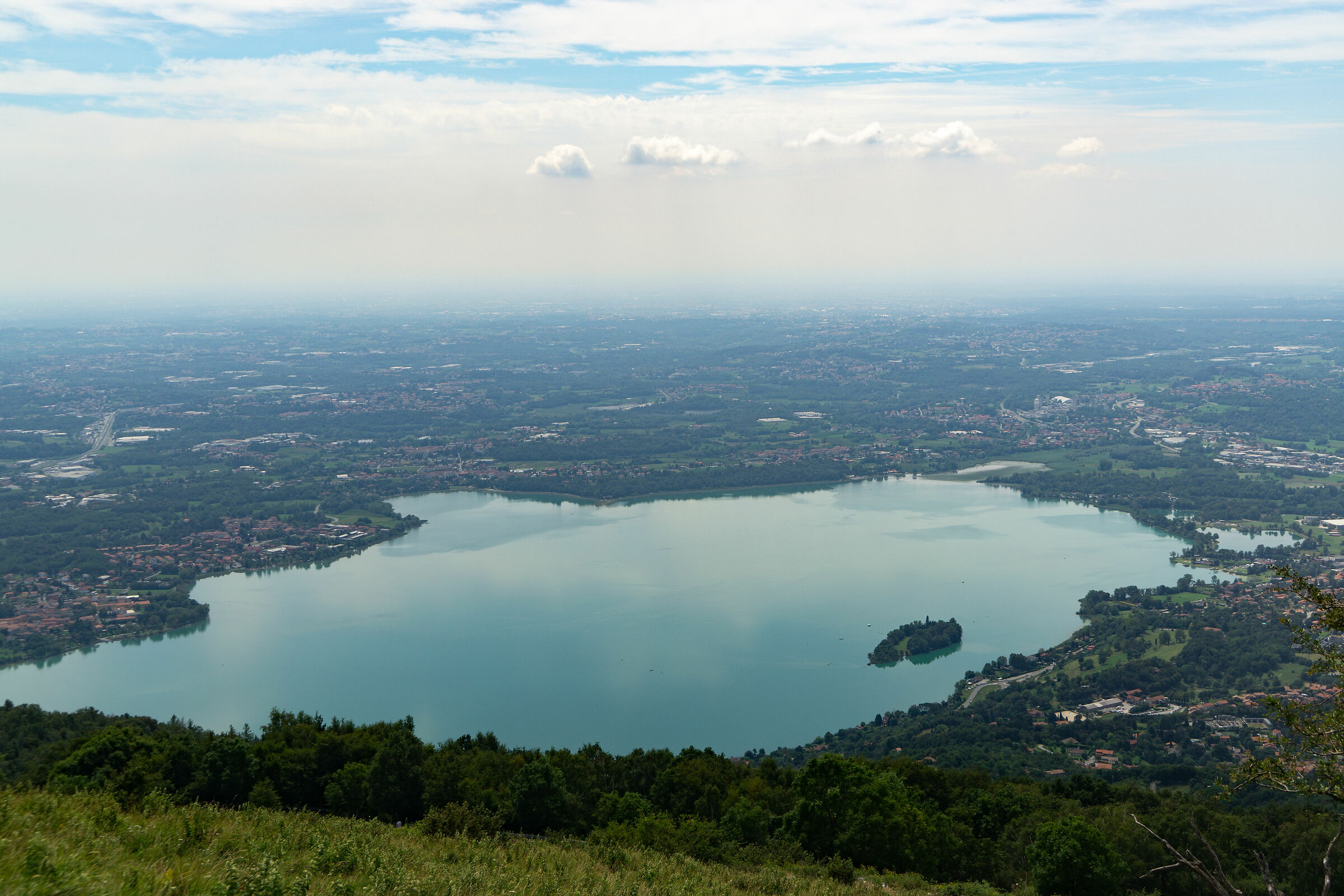 Monte Cornizzolo - Veduta nel Lago di Pusiano