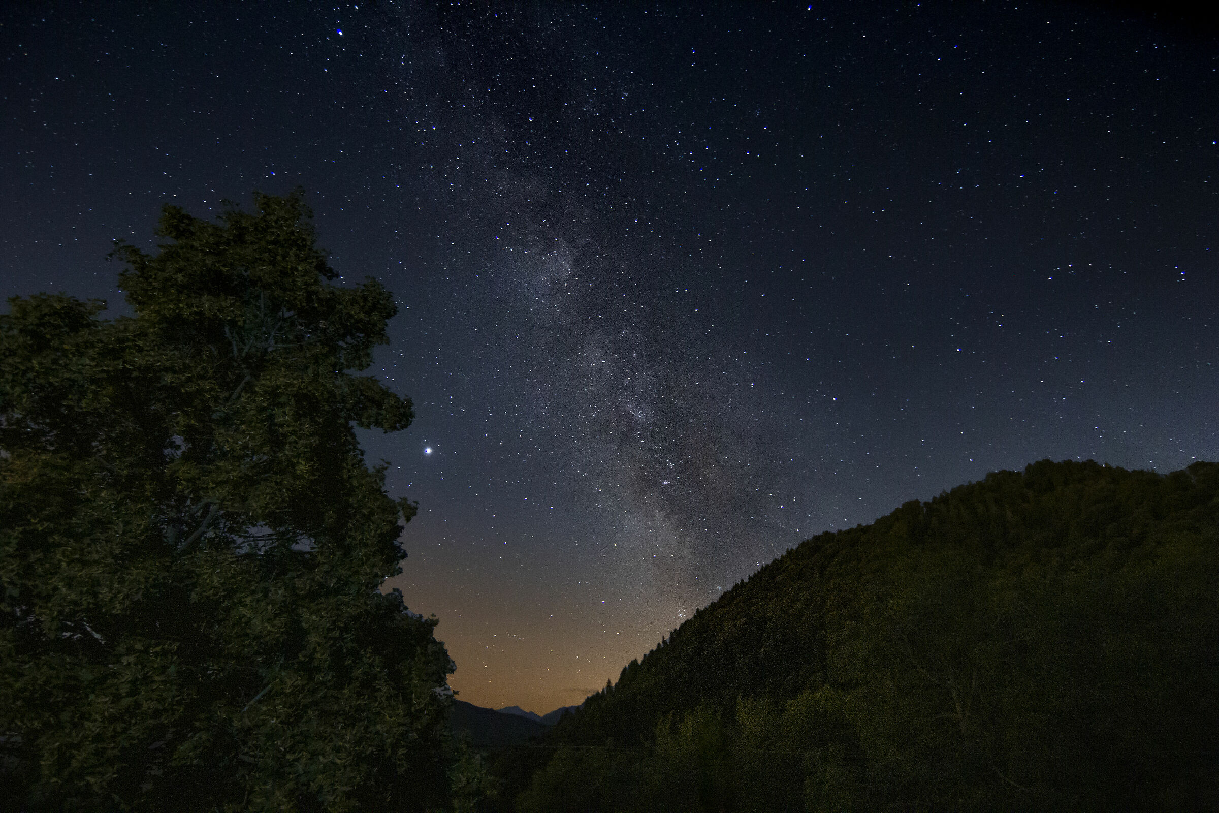 Via Lattea da Montemale di Cuneo