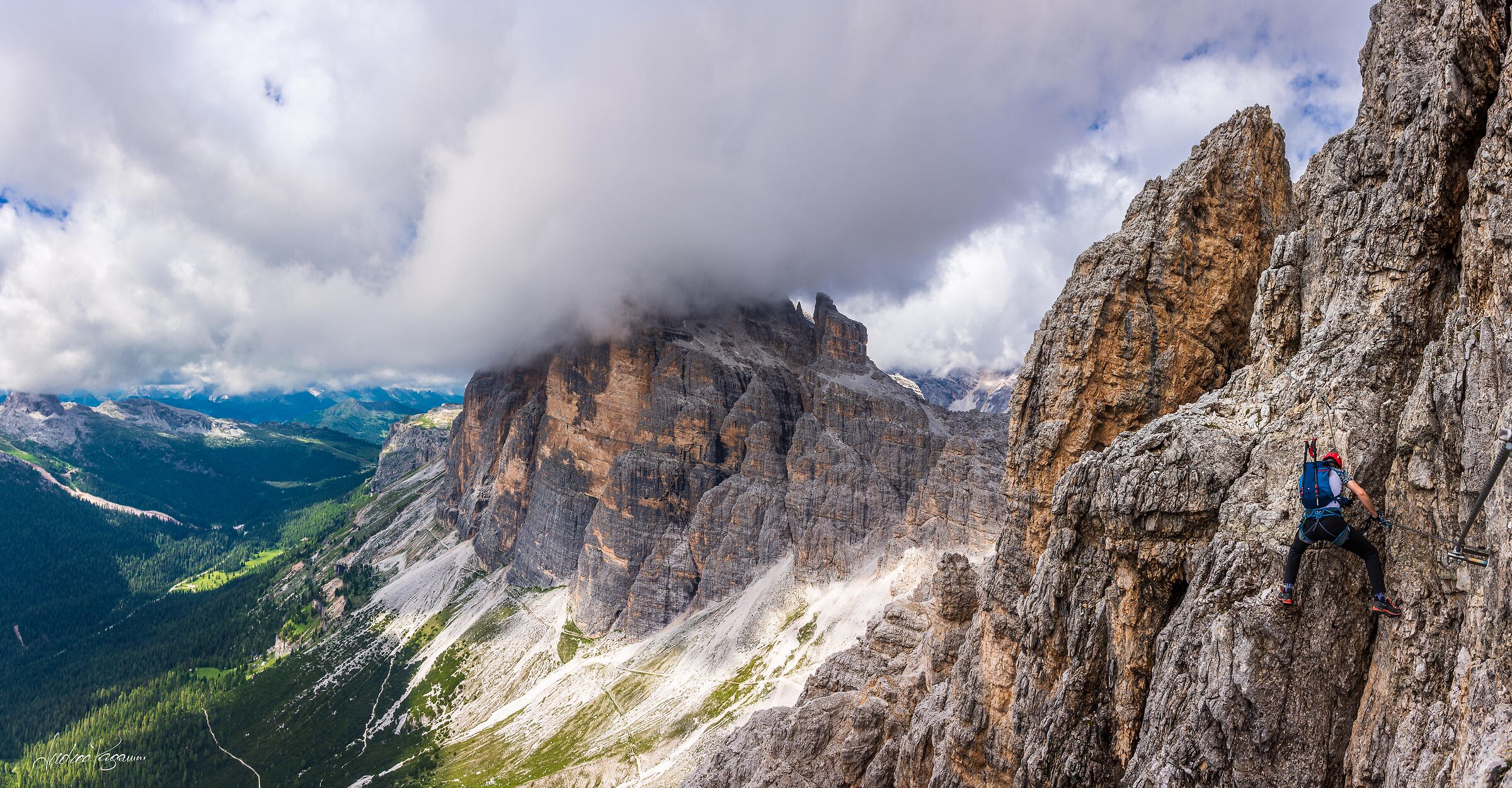 Ferrata Olivieri alla Punta Anna, Tofana di Mezzo