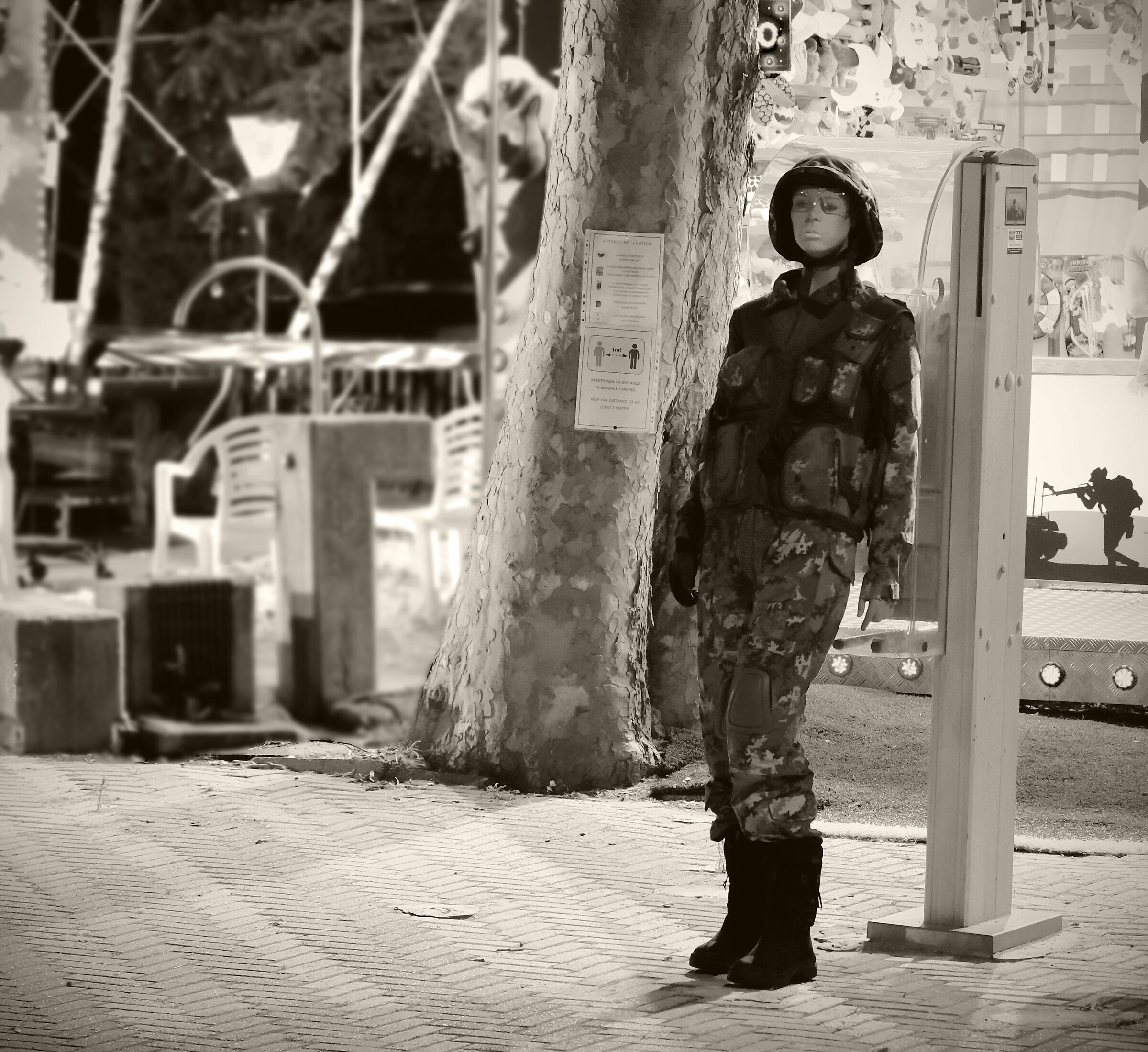 La guardia del tiro a segno