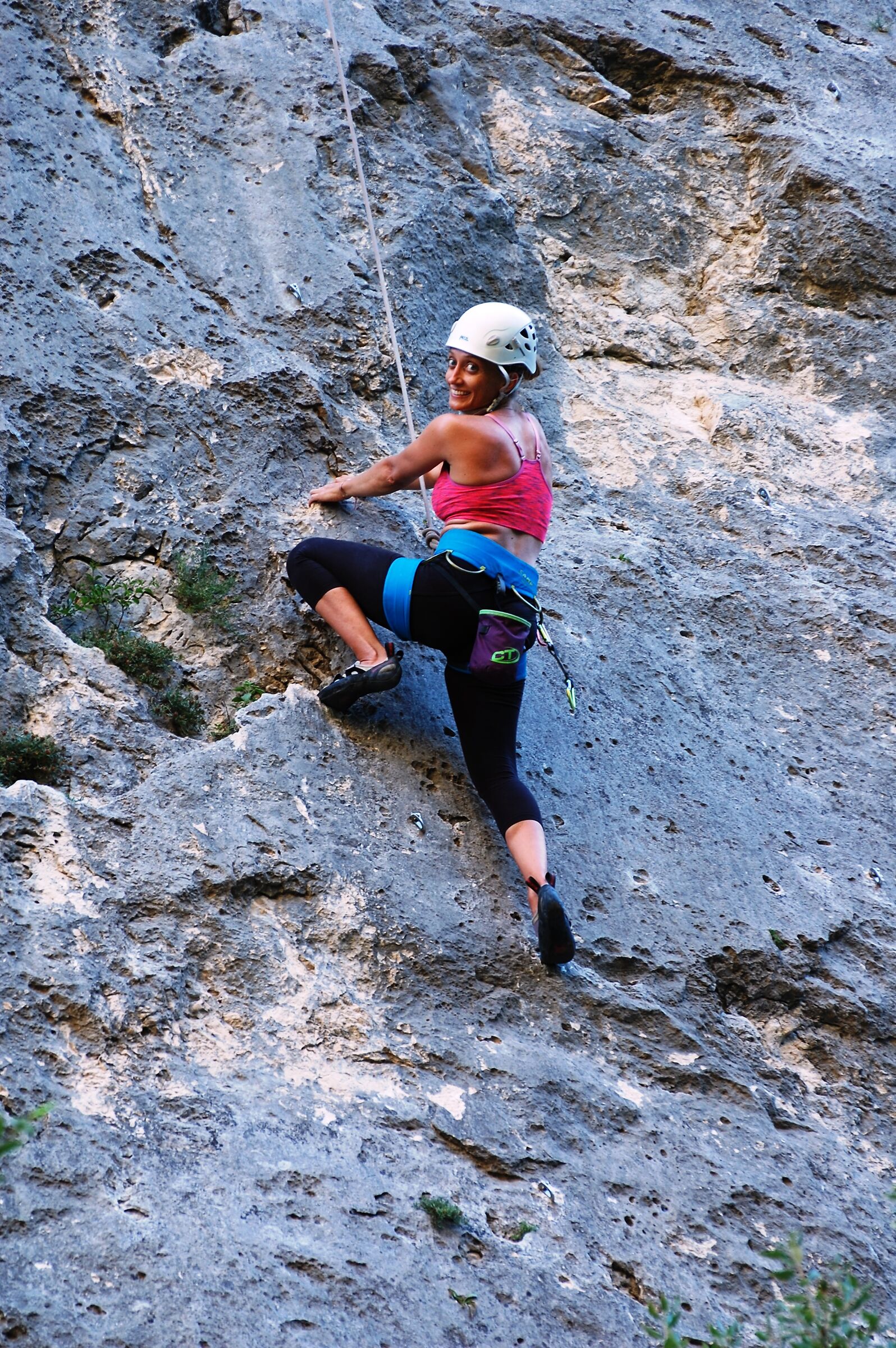 Anche sulle rocce spuntano i fiori