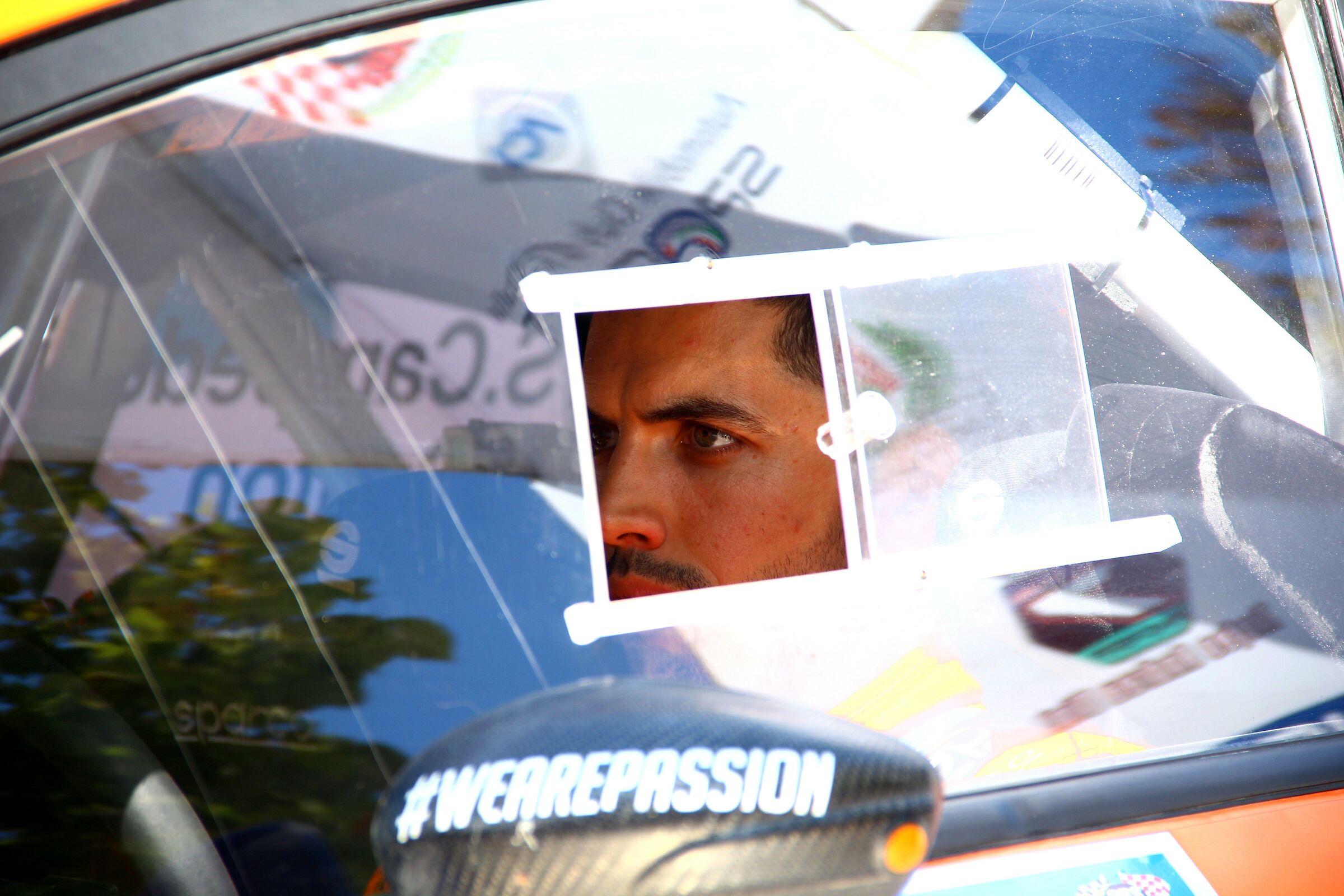 Concentrato alla partenza