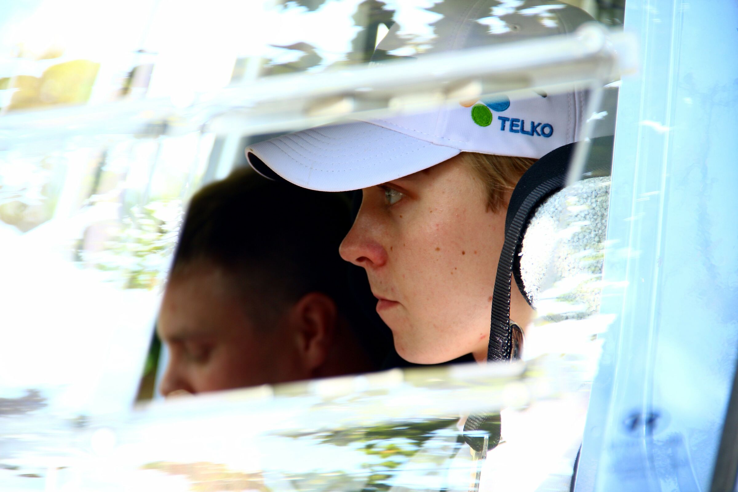 Svedese concentrato alla partenza