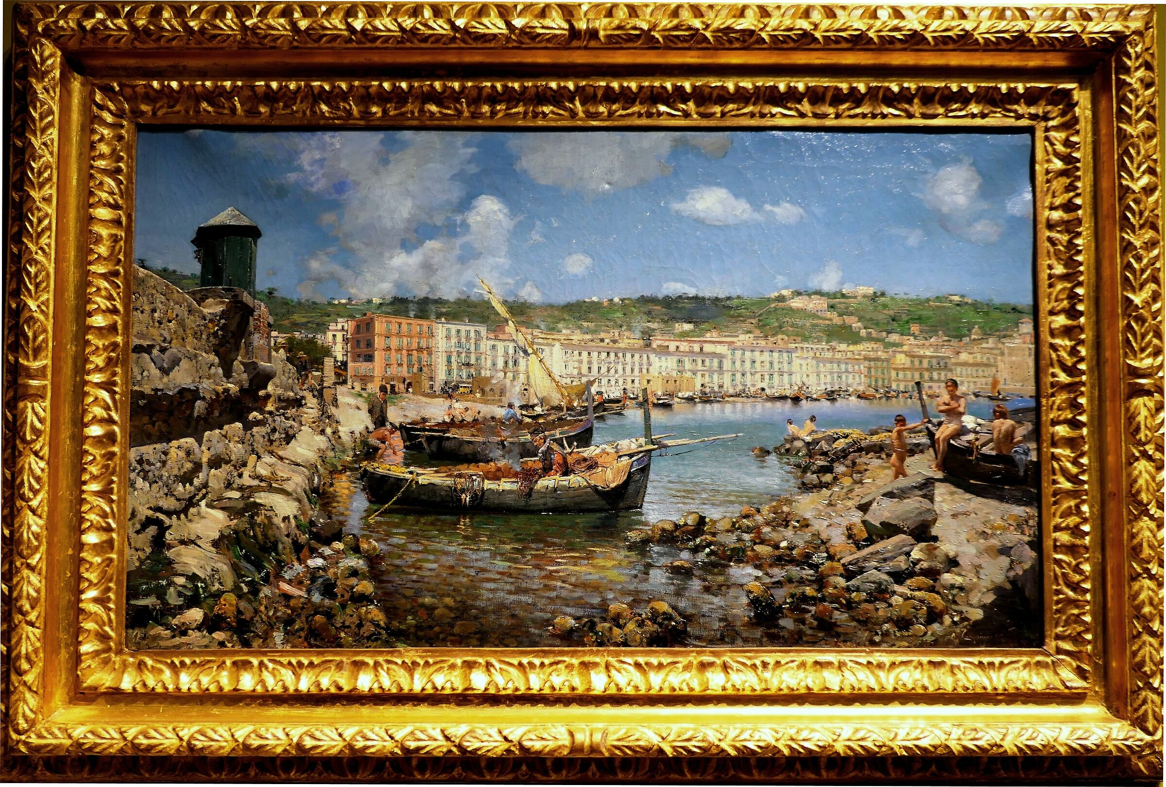 Alceste Campriani "Giù Mergellina"