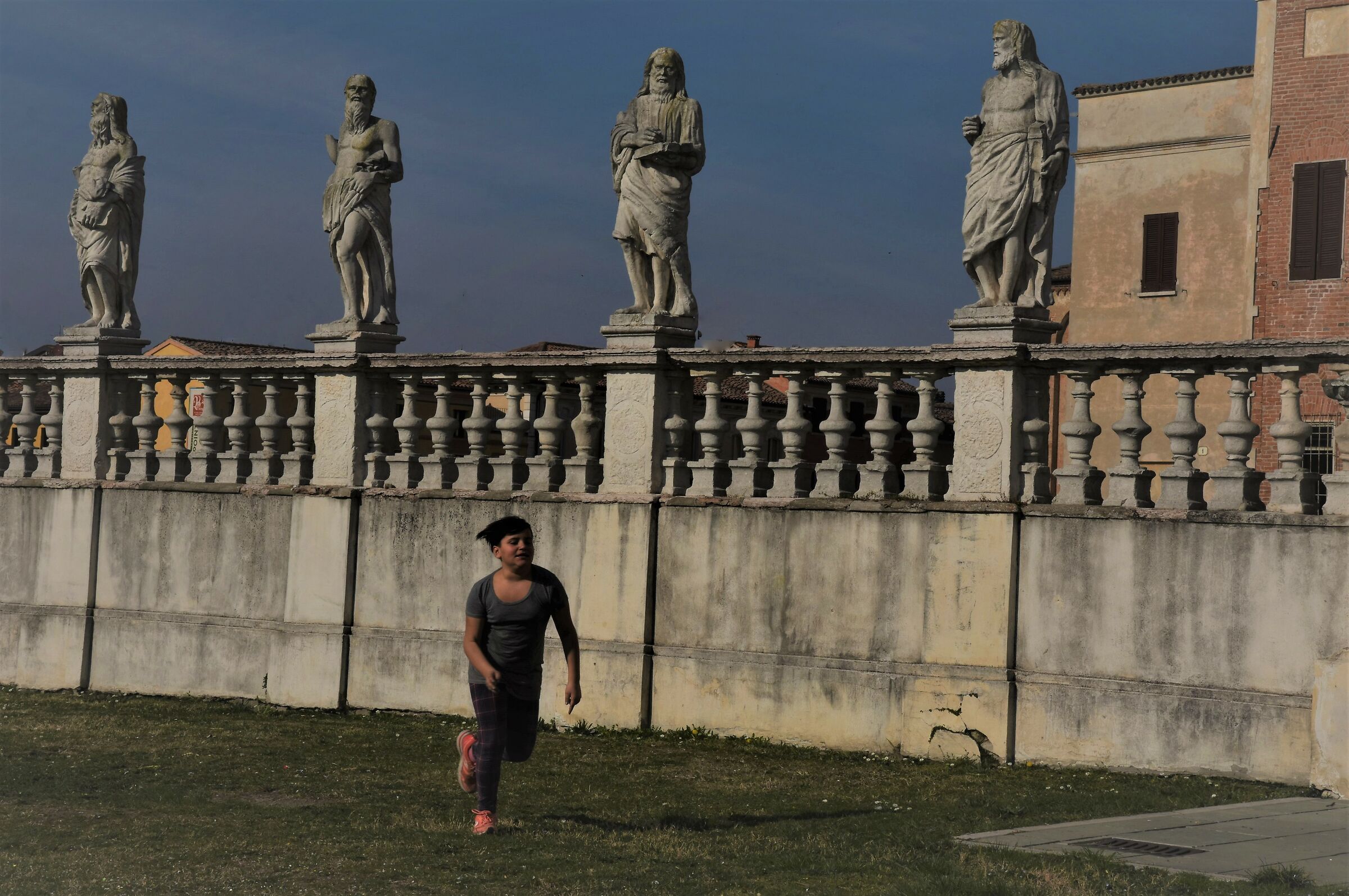 correndo tra il Polirone