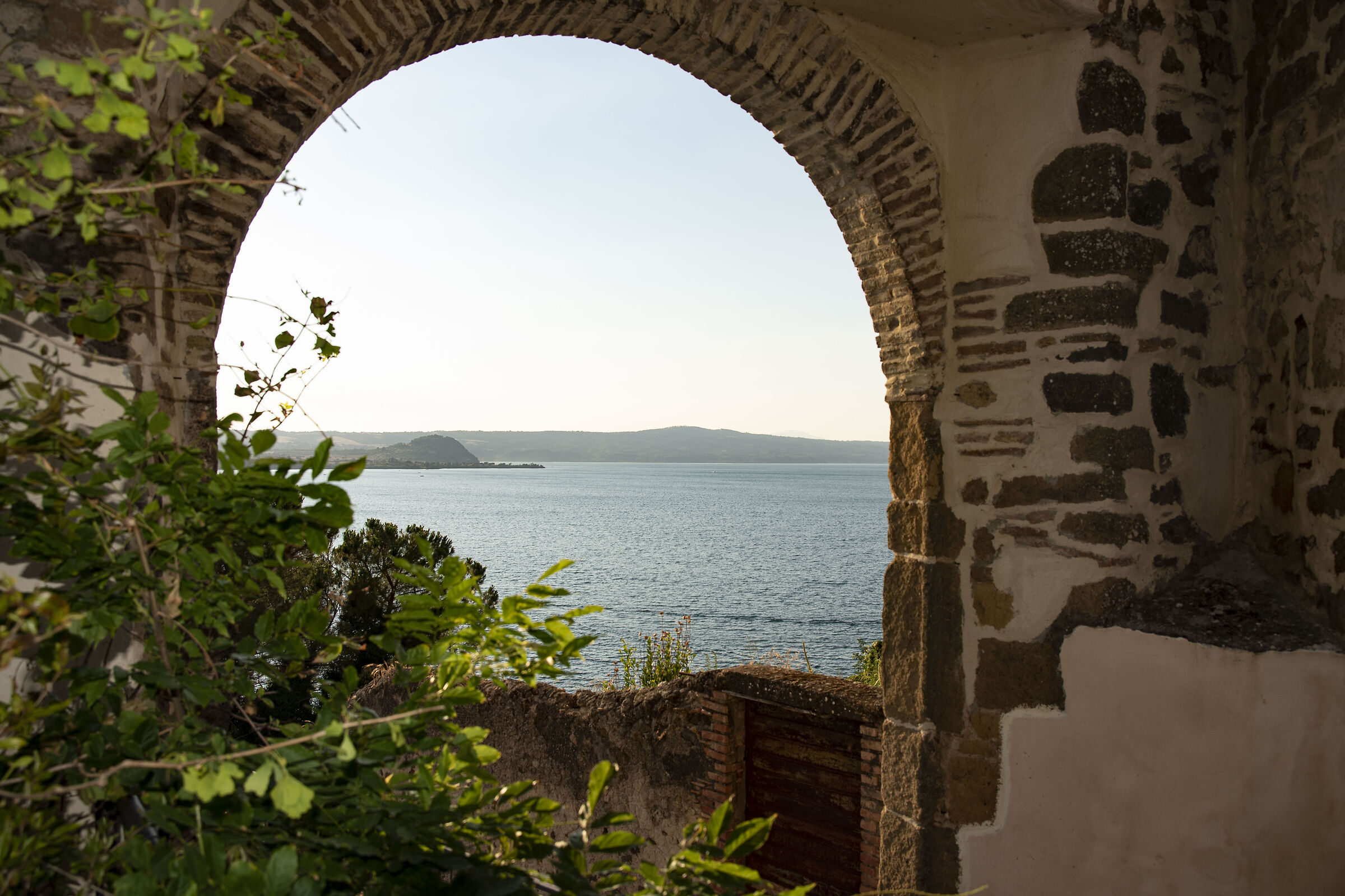 scorci sul lago di Bolsena